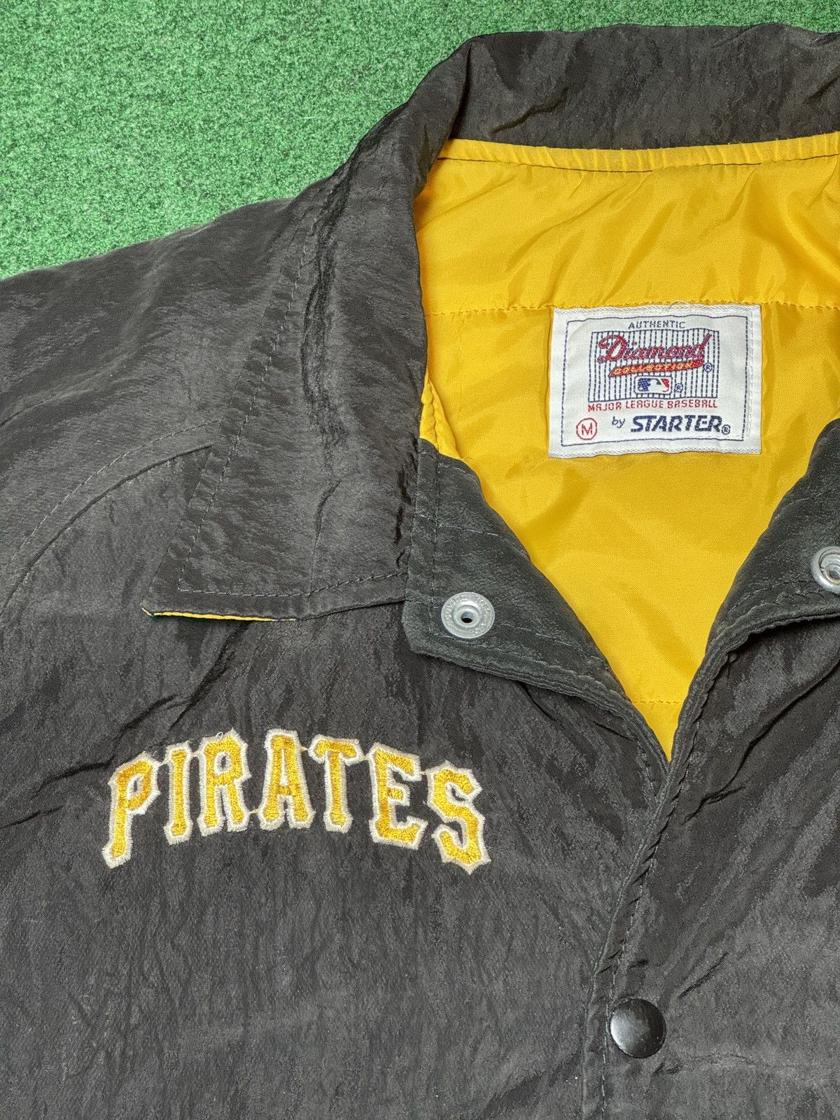 Starter × Vintage 90s Pittsburgh Pirates 1994 All Star Game Starter Jacket Size US M / EU 48-50 / 2 - 2 Thumbnail