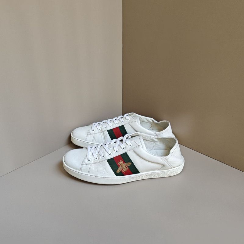 Gucci Ace Low-Top Lace-Up Sneakers