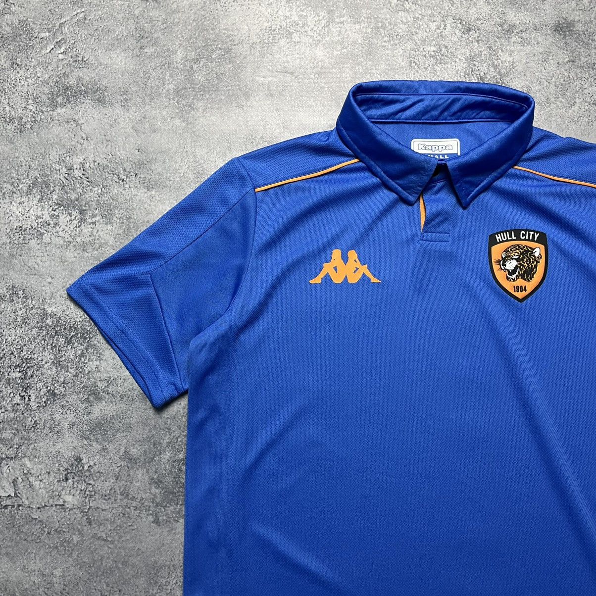 Kappa Kappa Hull City 2023/2024 Away Soccer Jersey Football Size US S / EU 44-46 / 1 - 5 Thumbnail