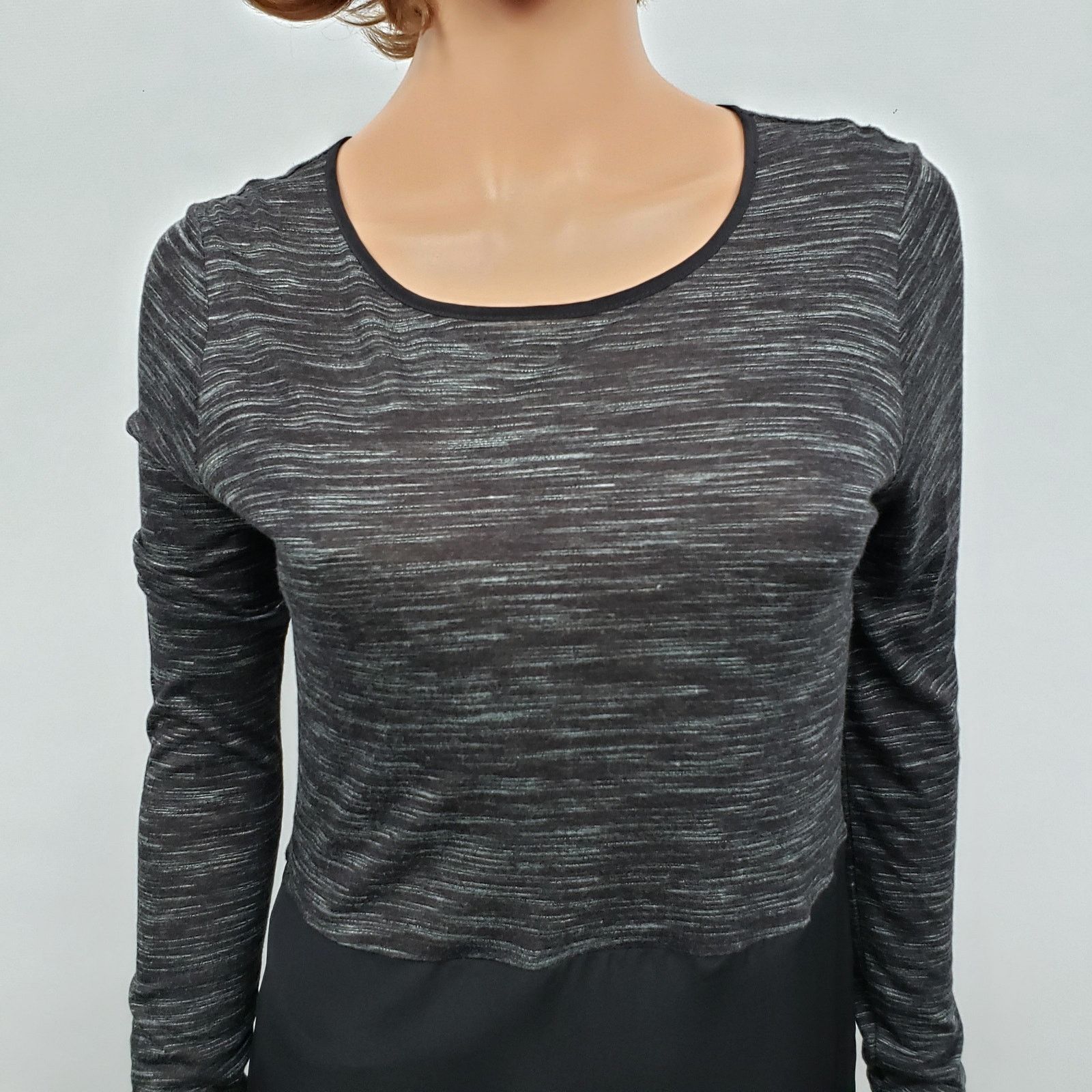 Vince VINCE Tunic Top Blouse XS Long Sleeve Pullover Layered Look Size XS / US 0-2 / IT 36-38 - 6 Thumbnail