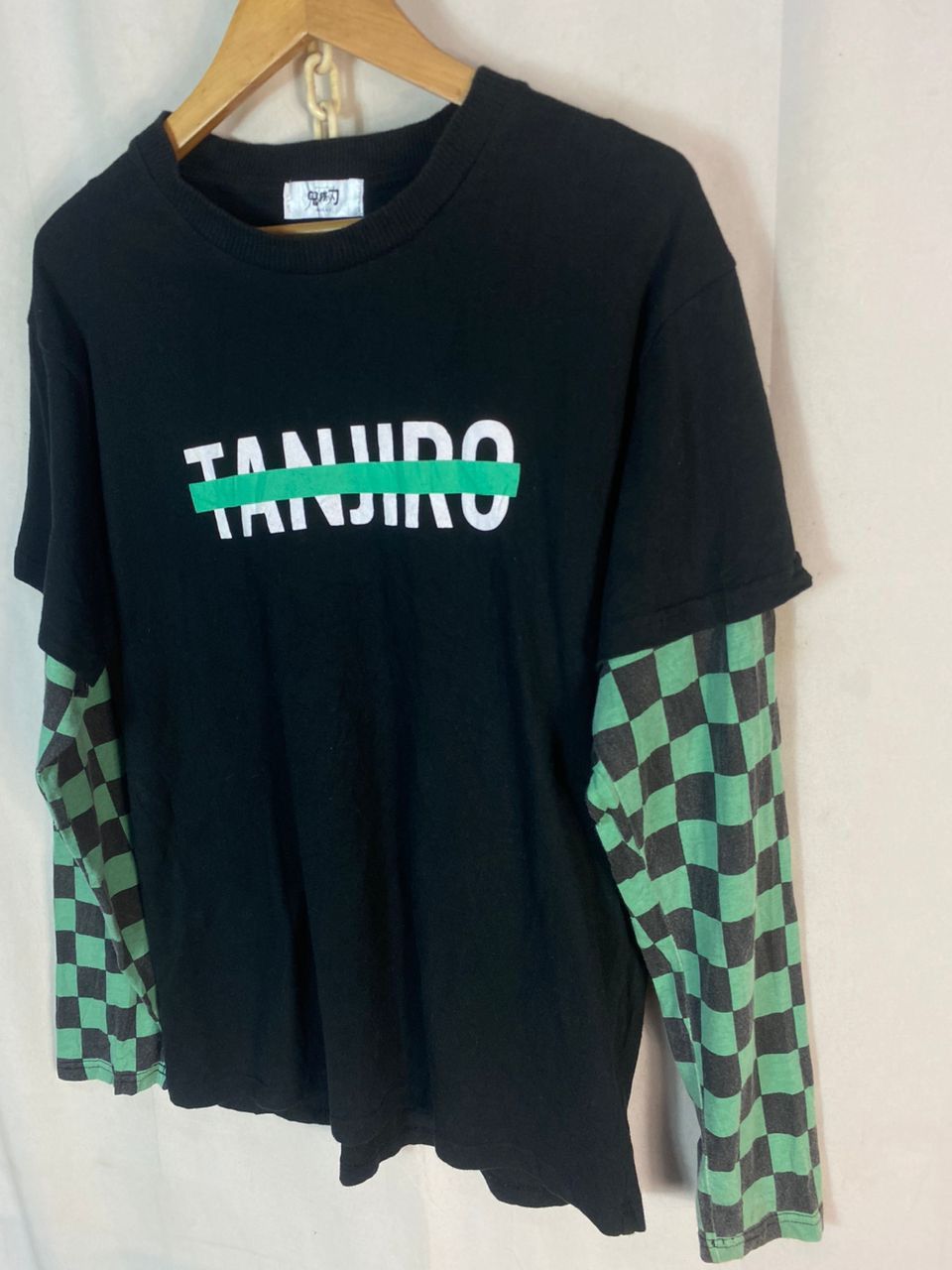 Anime × Japanese Brand Tanjiro by demon slayer anime long sleeve tshirt Size US M / EU 48-50 / 2 - 2 Thumbnail