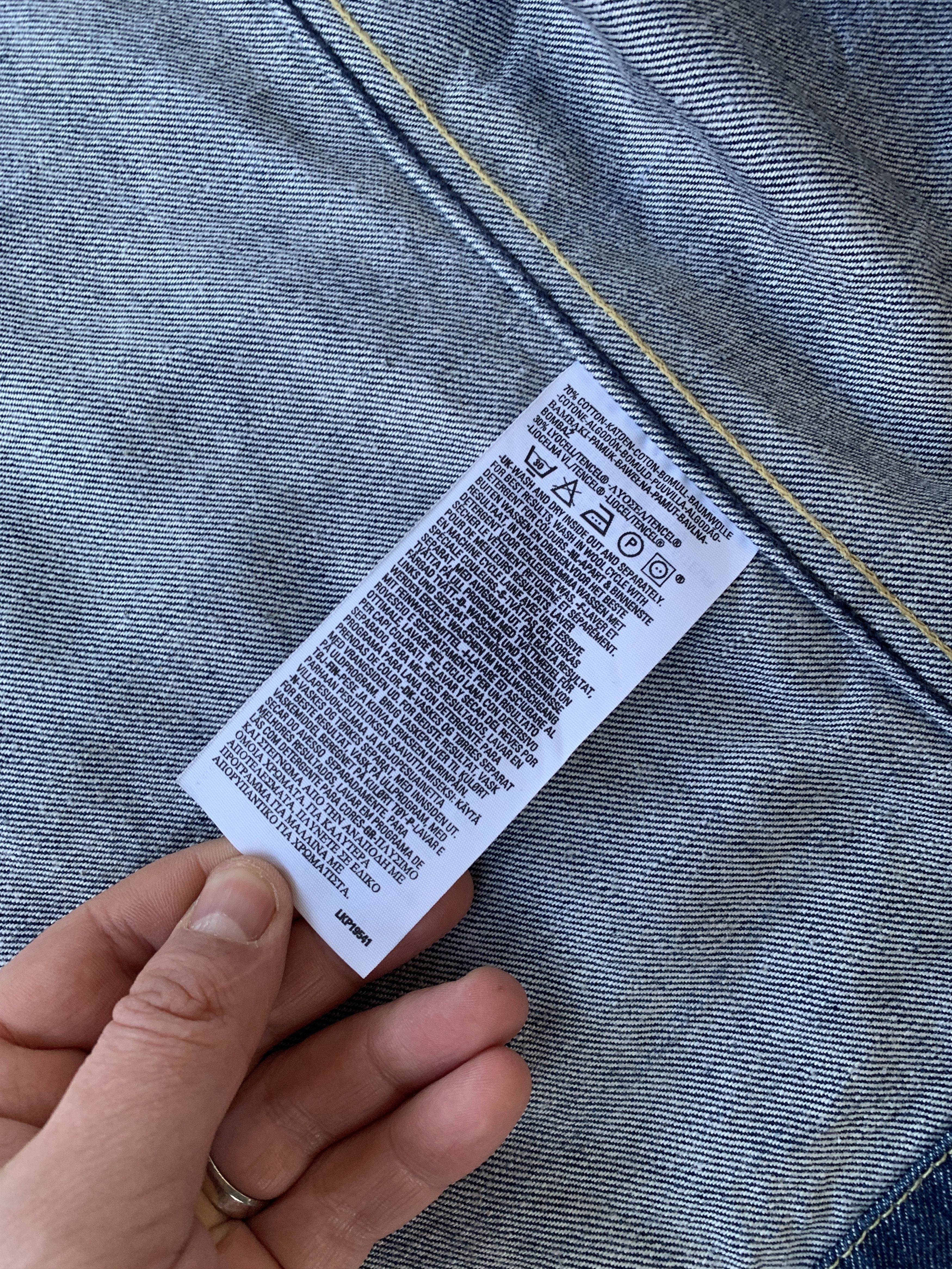 Levi's Levi's Vintage Denim Jacket Size US M / EU 48-50 / 2 - 4 Thumbnail