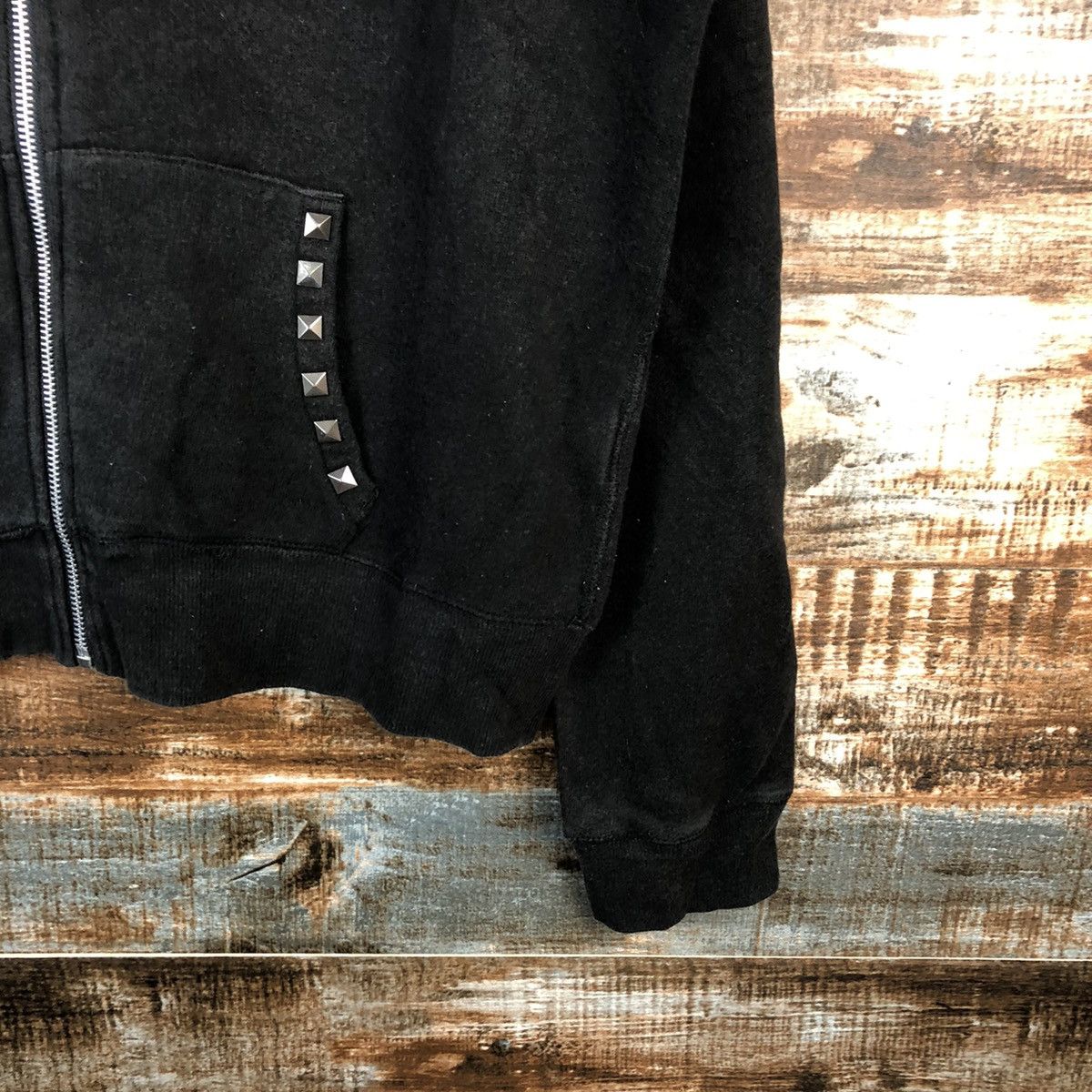 Japanese Brand Cutie Beauty spike Black sweater Hoodie #A2464 Size US M / EU 48-50 / 2 - 8 Thumbnail