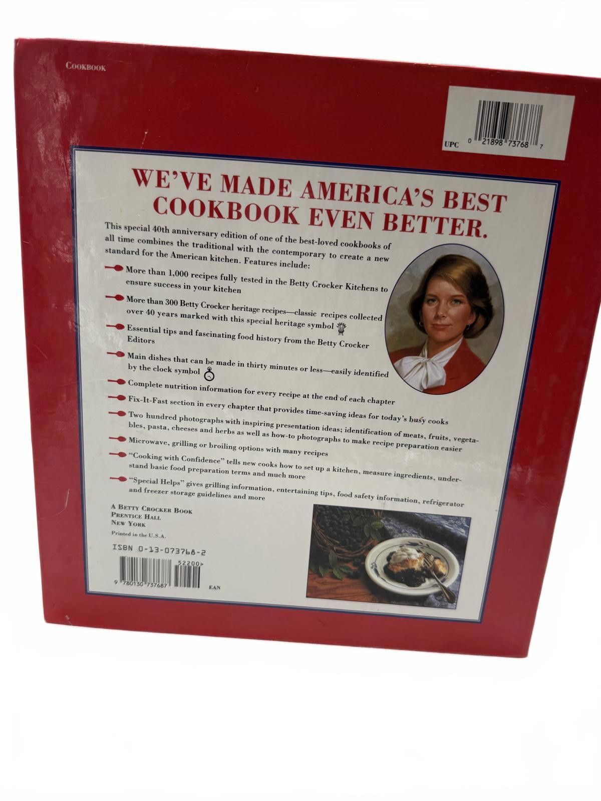 Other Betty Crockers Anniversary Edition Cookbook Binder Bible Size ONE SIZE - 4 Thumbnail