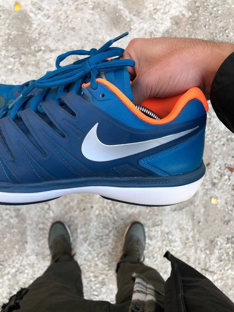 Nike × Vintage VERY RARE NIKE AIR ZOOM PRESTIGE CLAY RUNNING RETRO Y2K 90s Size US 11.5 / EU 44-45 - 3 Thumbnail
