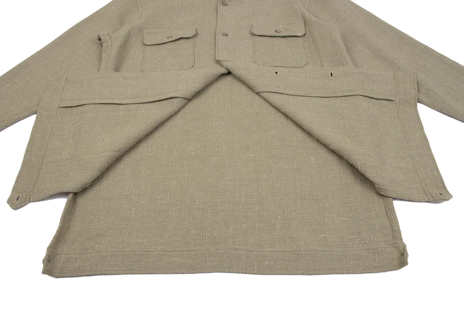 Yohji Yamamoto Yohji Yamamoto Wool T Flap Pocket Shirt Size US M / EU 48-50 / 2 - 15 Thumbnail