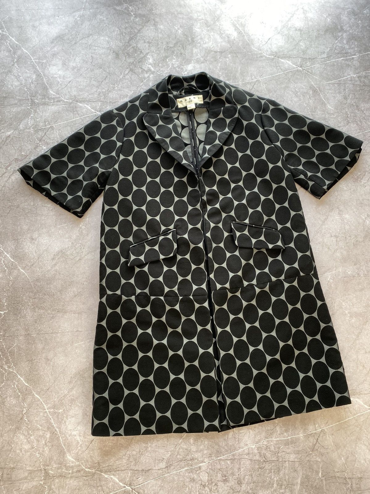 Rare Marni x H&M Black Coat Size 6