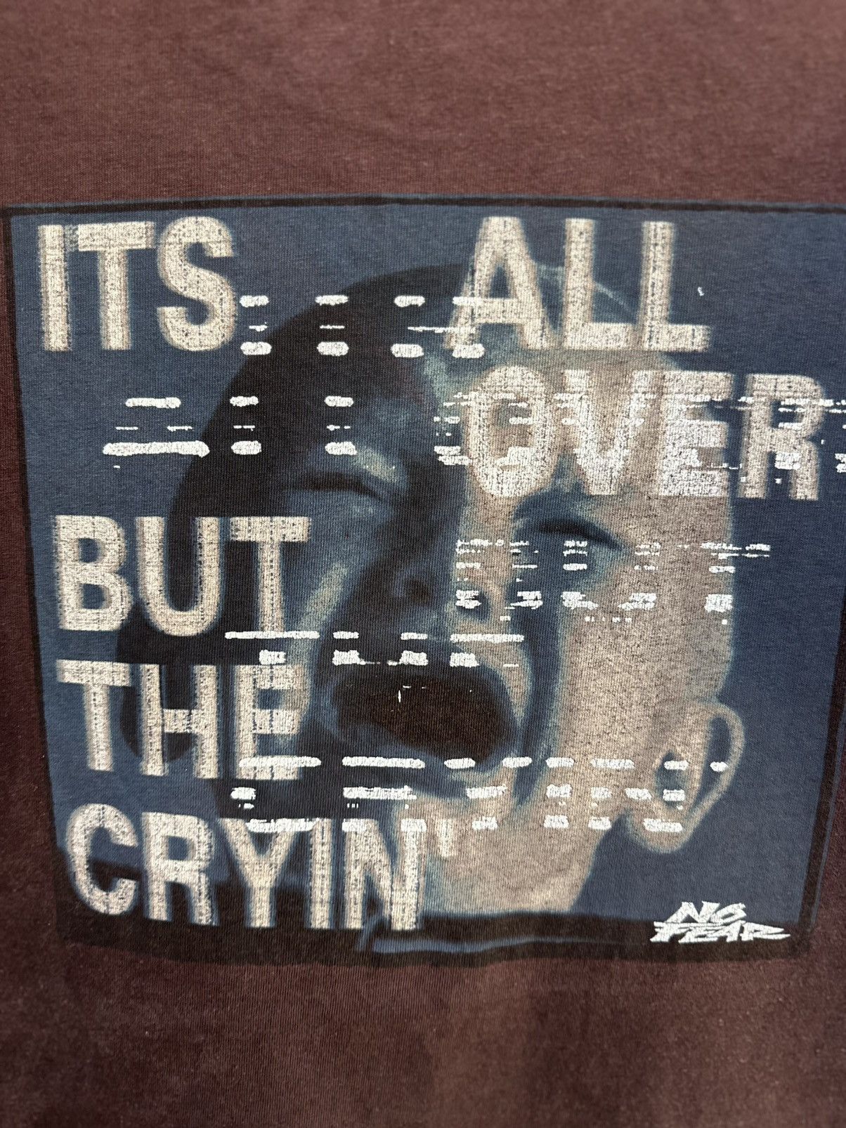 No Fear Vintage No Fear It’s All Over But The Crying Faded Tee Size US XL / EU 56 / 4 - 5 Thumbnail