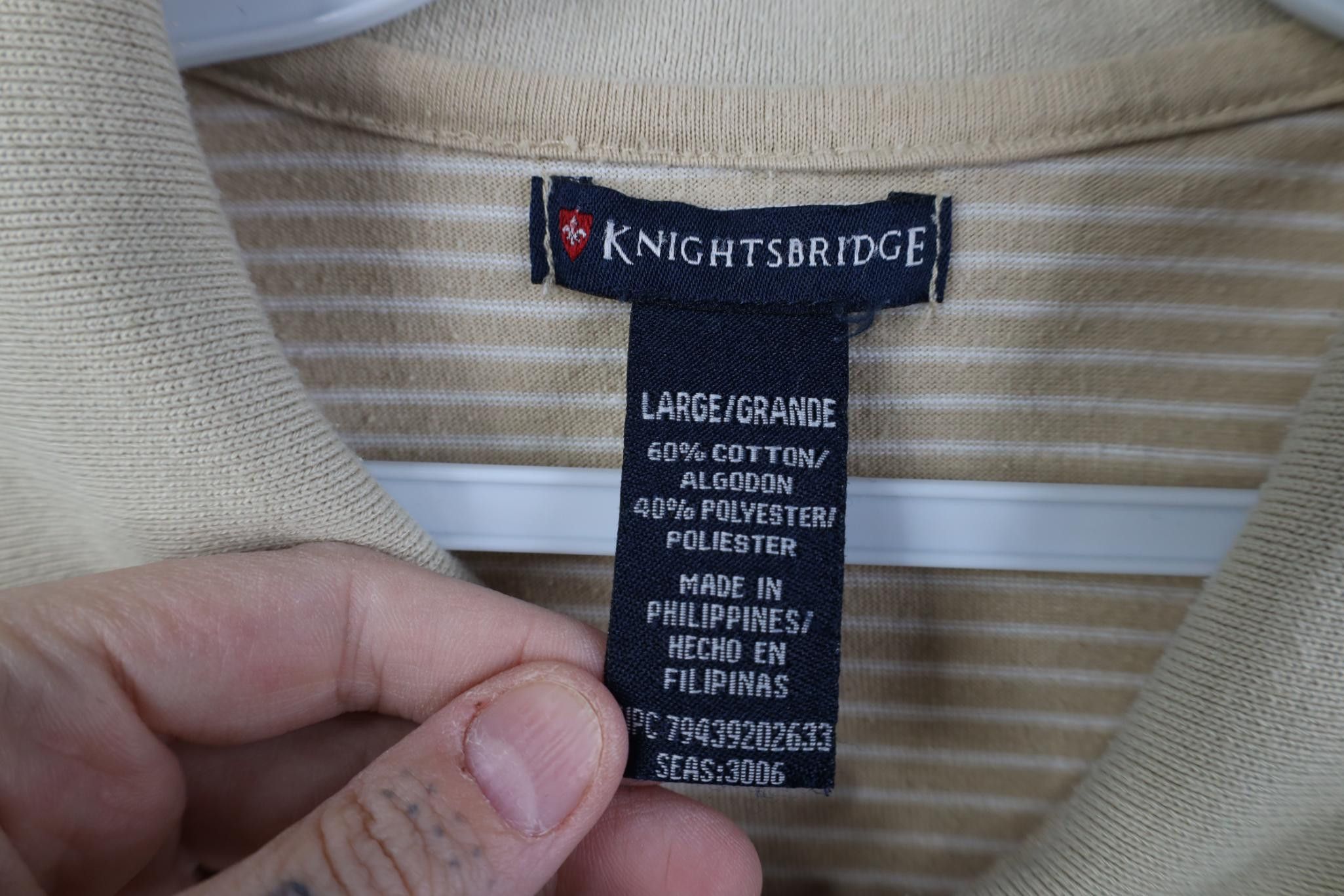 Vintage Vintage 90s Streetwear Knit Collared Golf Polo Shirt Size US L / EU 52-54 / 3 - 8 Thumbnail