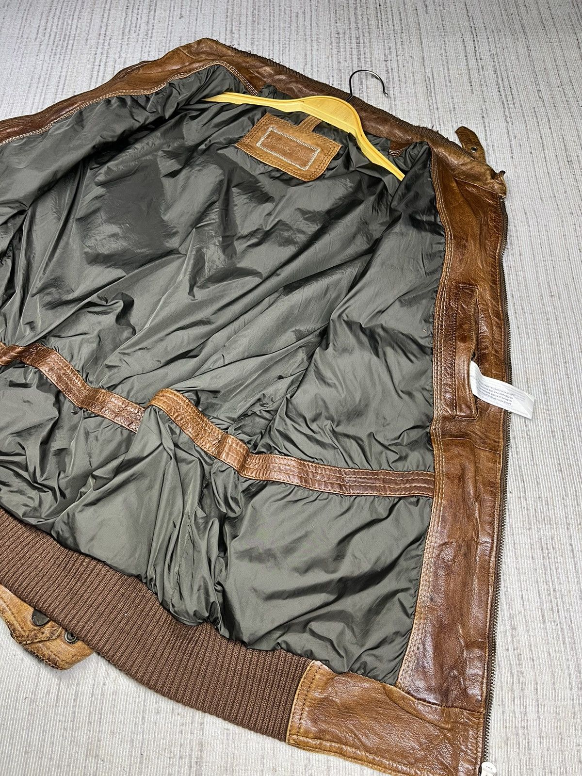 Massimo Dutti Massimo Dutti Brown motorcycle Leather Jacket Size US M / EU 48-50 / 2 - 14 Thumbnail