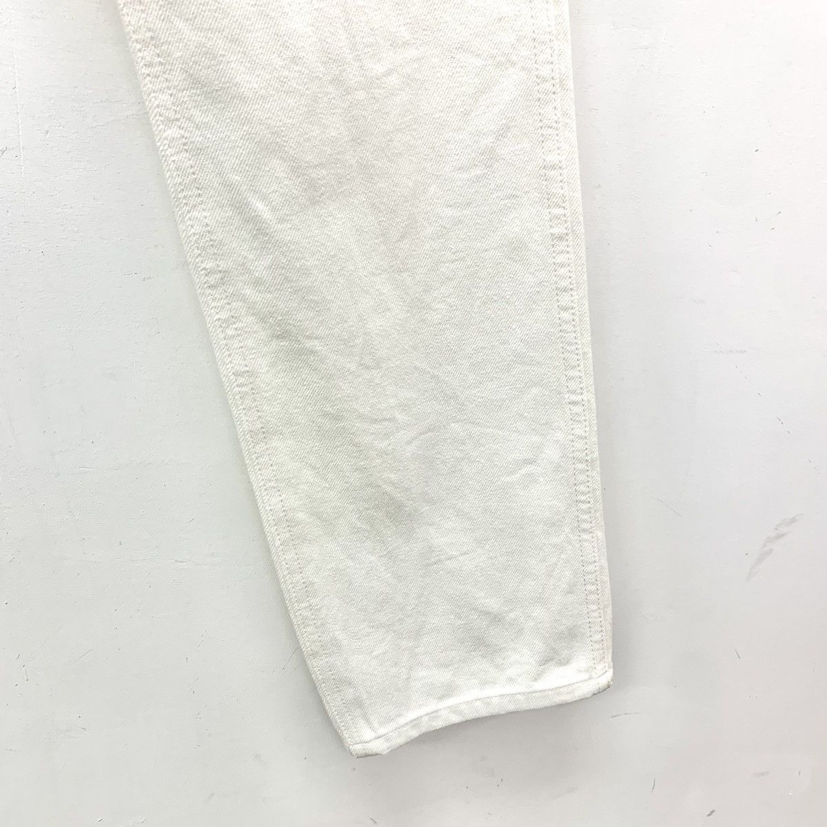 Dior Dior White Cotton Straight Leg Pants K26WX Size 28" / US 6 / IT 42 - 5 Thumbnail