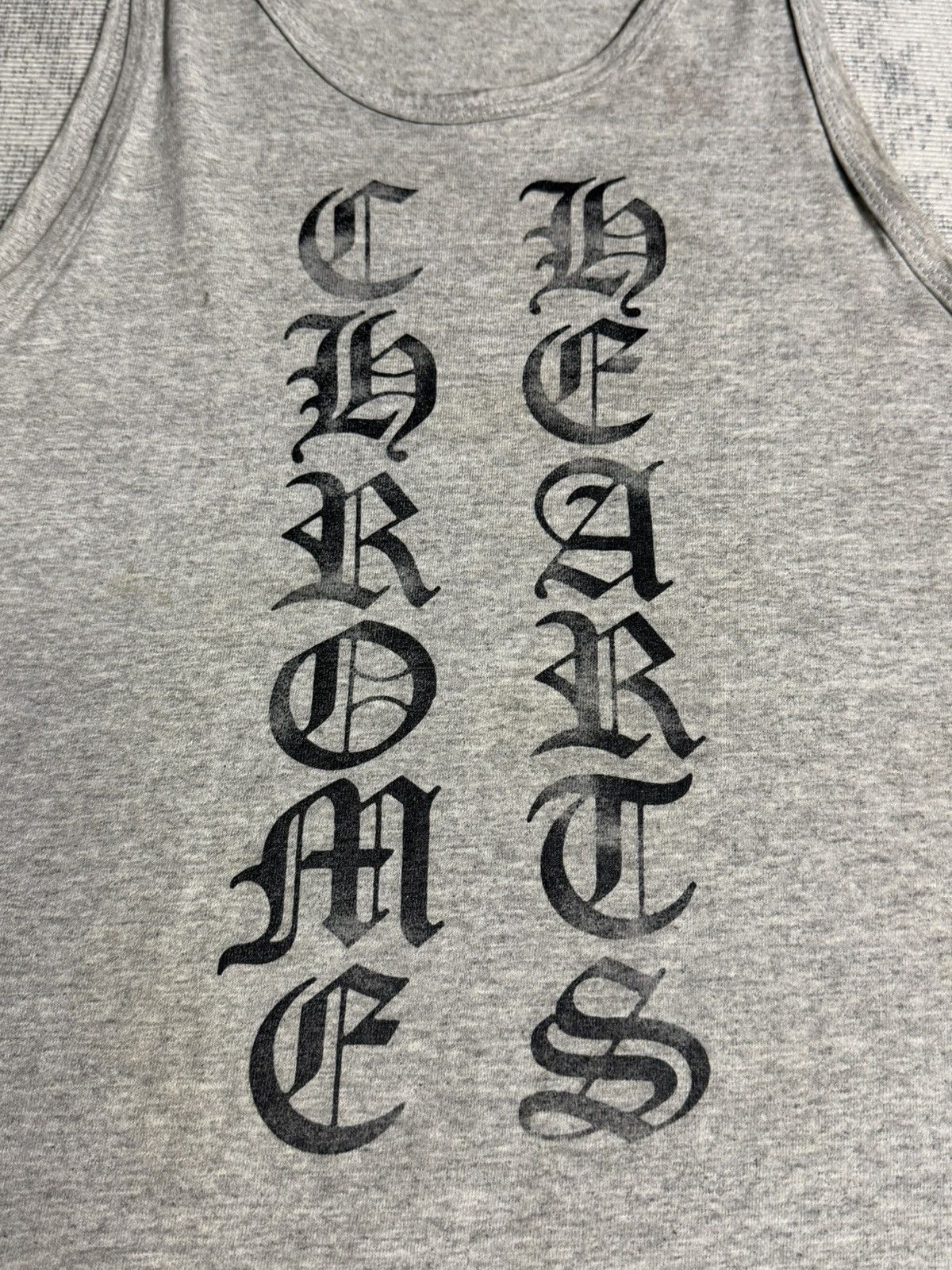 Chrome Hearts 💥 VINTAGE! Vertical Script Tank Size US M / EU 48-50 / 2 - 5 Thumbnail