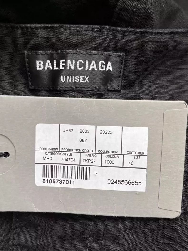Balenciaga Balenciaga Solid color low-rise cargo pants with pockets Size US 30 / EU 46 - 6 Thumbnail