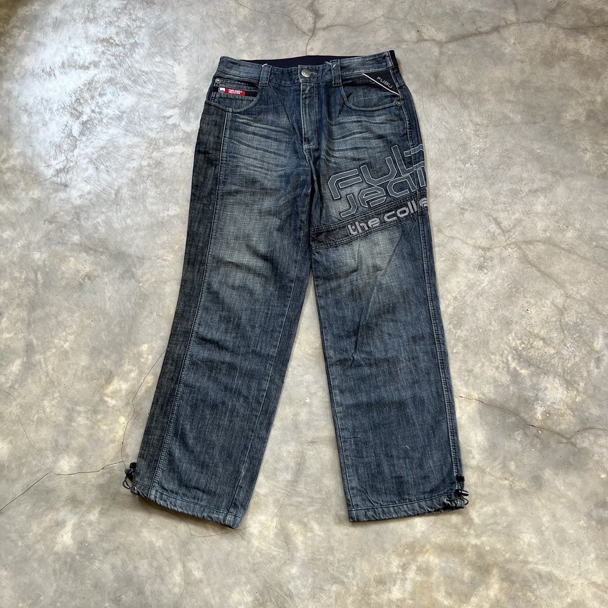 Fubu Y2K Fubu JNCO Style Baggy Denim Pants Size US 36 / EU 52 - 1 Thumbnail