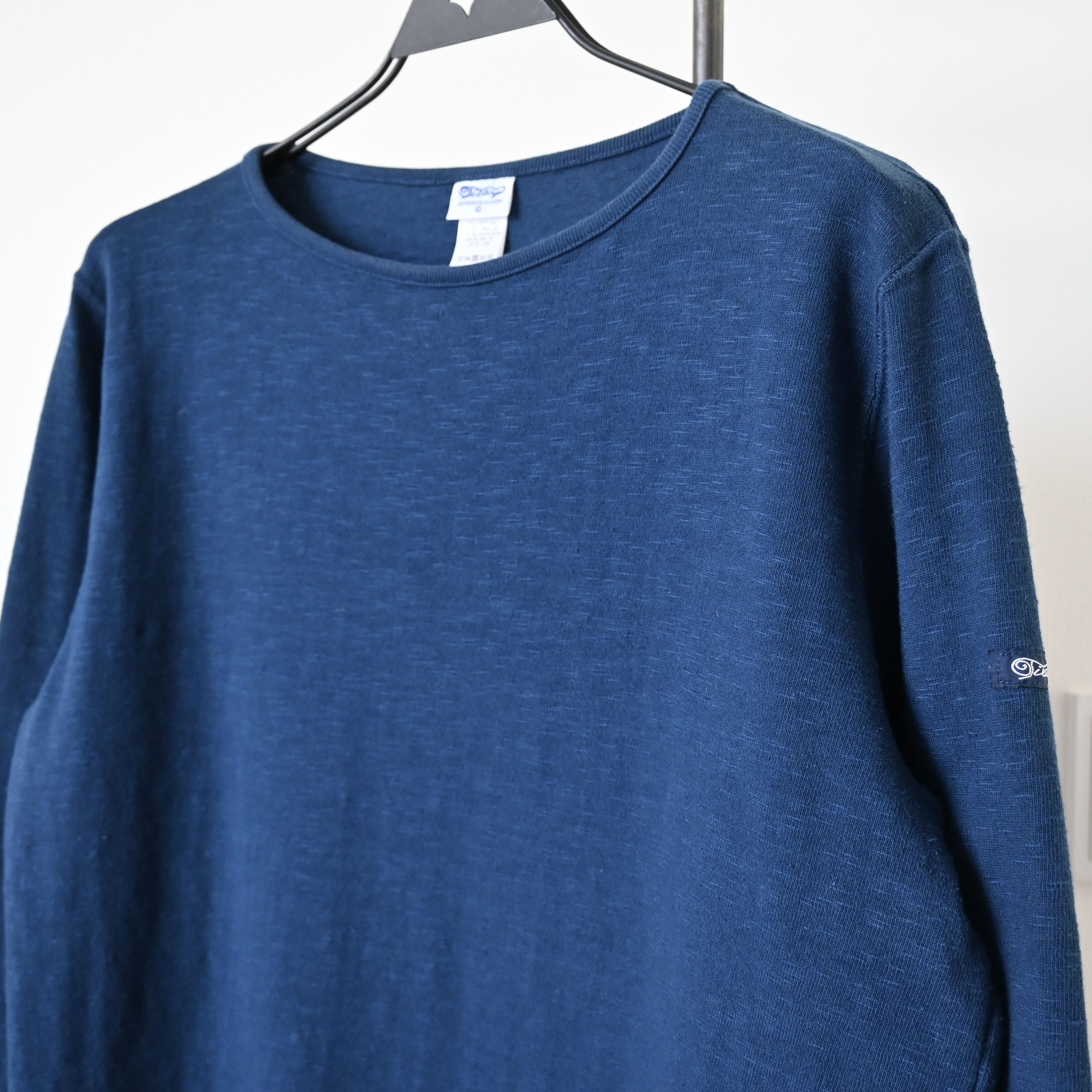 Japanese Brand Tieasy te001 heavyweight slub boatneck shirt made in Japan Size US M / EU 48-50 / 2 - 6 Thumbnail
