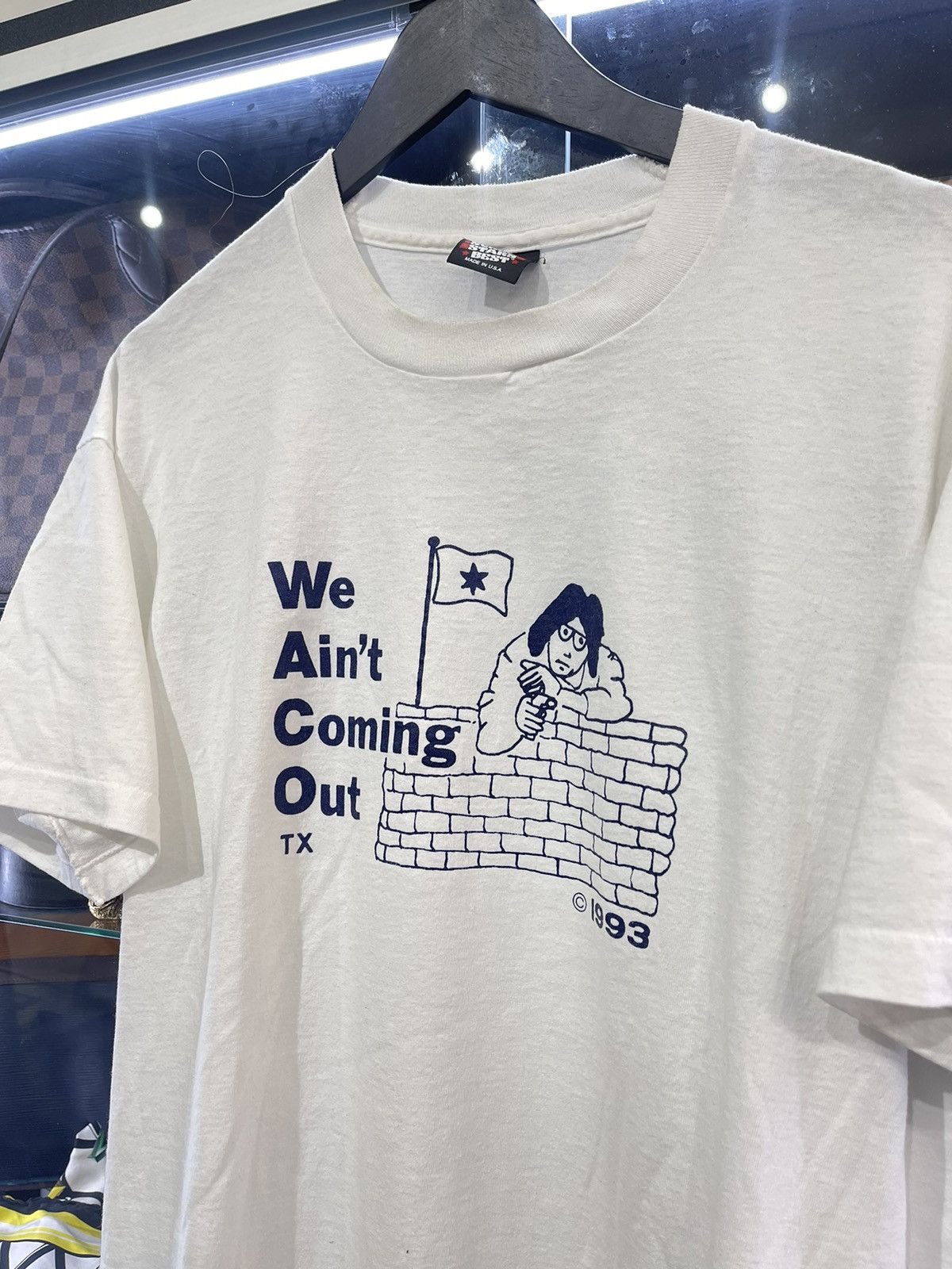 Vintage We Ain’t Coming Out Vintage Texas T Size US M / EU 48-50 / 2 - 2 Thumbnail