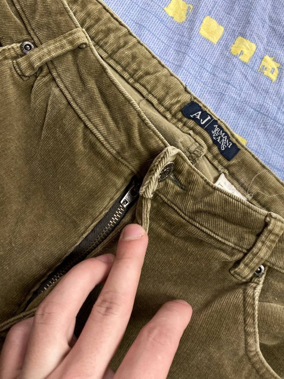 Armani Vintage Armani Jeans pants Size US 36 / EU 52 - 12 Thumbnail