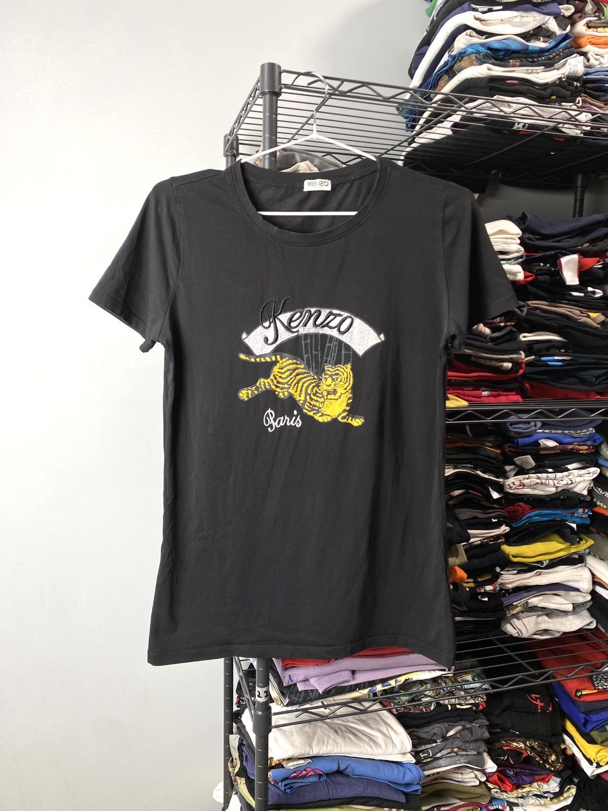Kenzo Kenzo Paris Tiger Print T Shirt Size S / US 4 / IT 40 - 1 Thumbnail