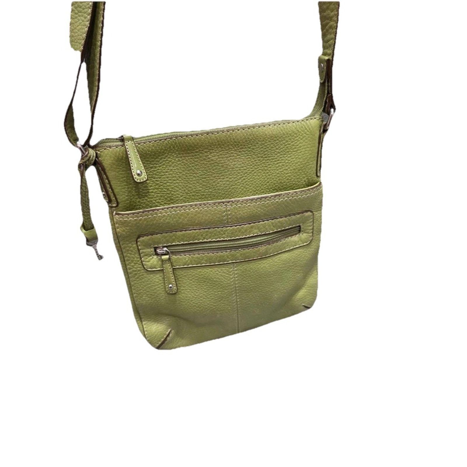 Fossil Pebbled Green Bag B000445 Size ONE SIZE - 2 Thumbnail