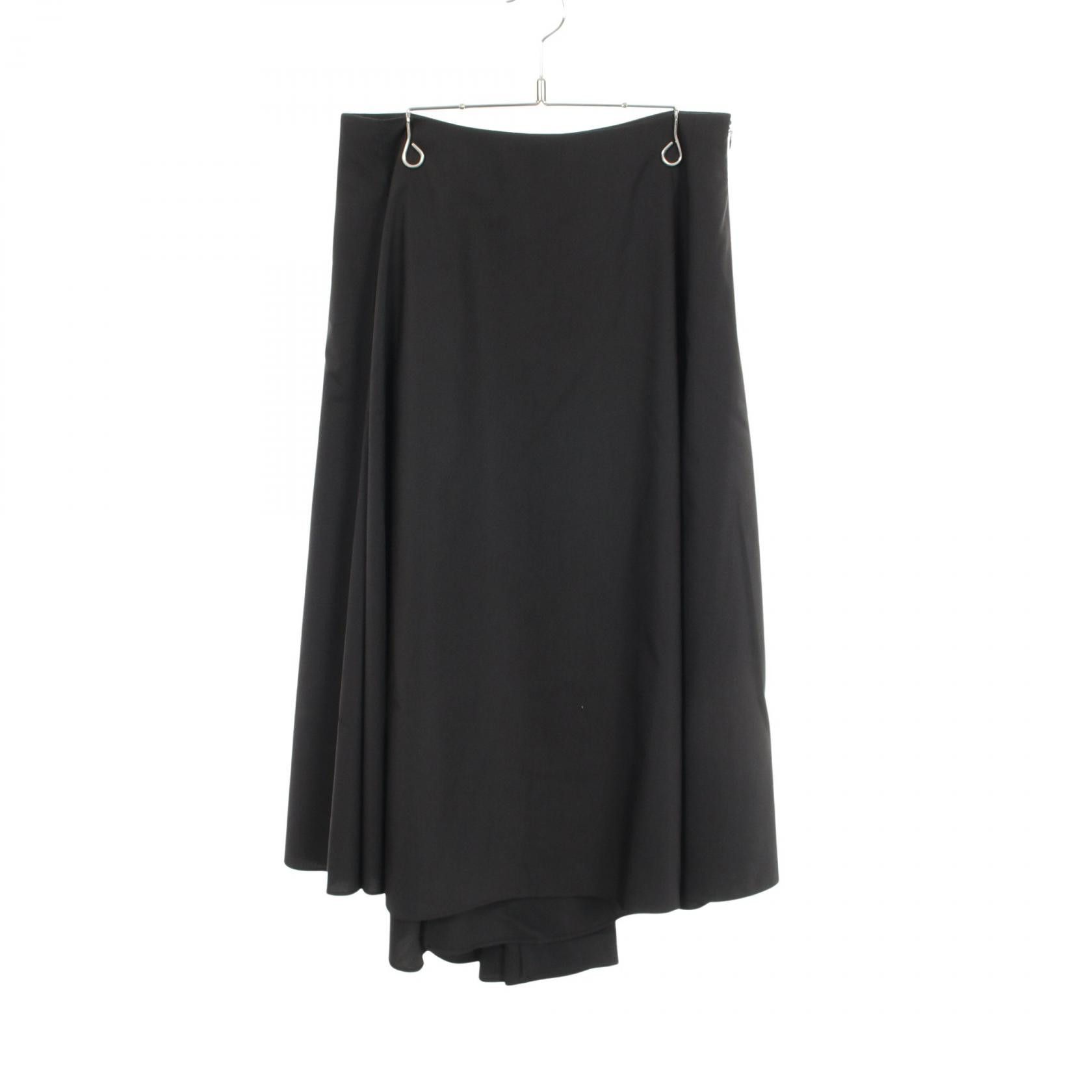 Other Other ADORE Light Stretch Back Tack Asymmetry Rayon Polyester Skirt Textile Skirts 531-2120209 DUTY FREE for USA Size ONE SIZE - 1 Thumbnail