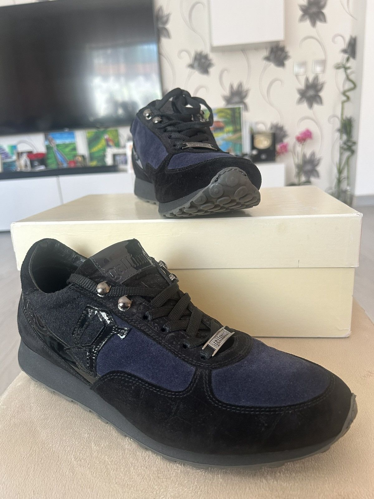 John Galliano John Galliano Croco Nero Size US 10 / EU 43 - 4 Thumbnail