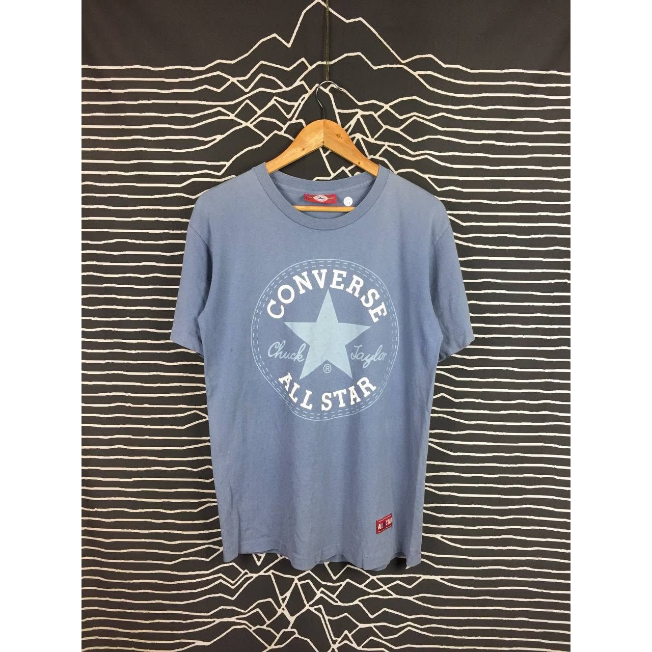 Converse × Vintage Vtg 90s Converse All Star Chuck Taylor Single Stitch Tee Size US M / EU 48-50 / 2 - 2 Thumbnail