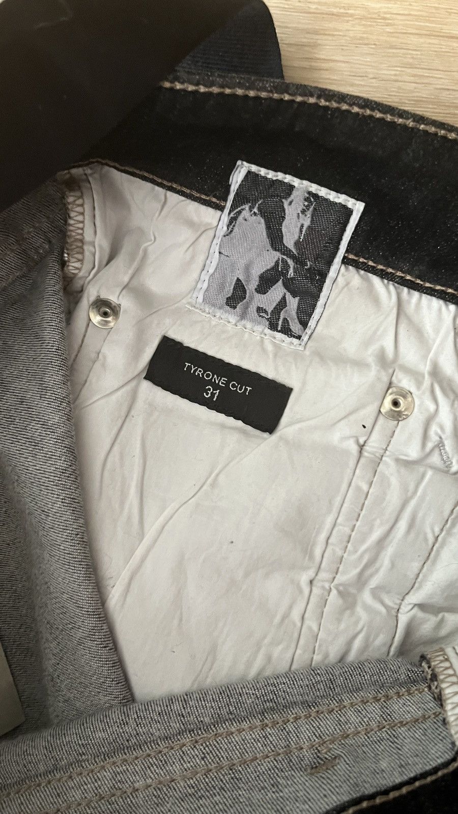 Rick Owens rick owen tyrone college Size US 31 - 5 Thumbnail