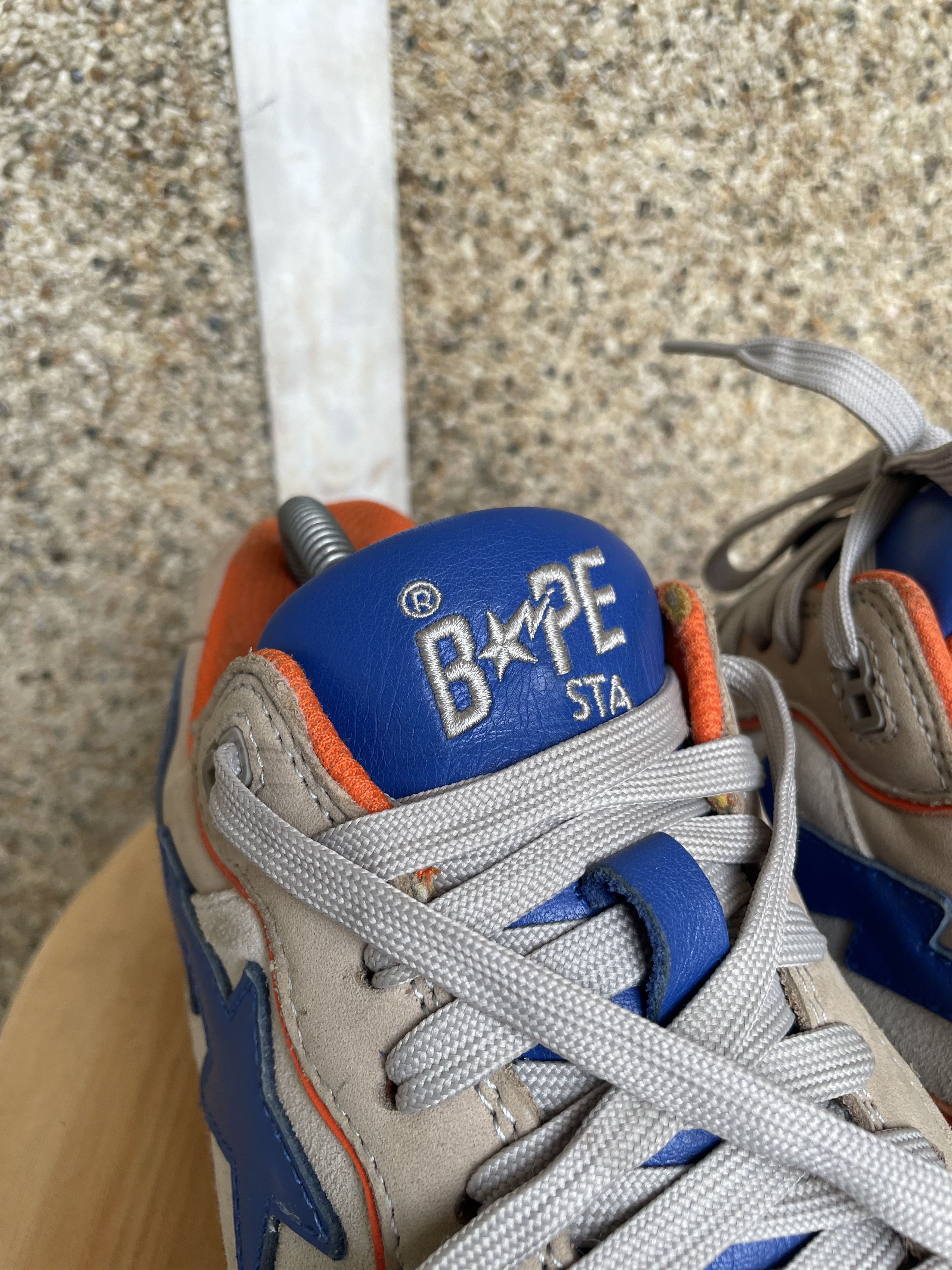 Bape A Bathing Ape Bape Road Sta Beige Suede Size US 8.5 / EU 41-42 - 11 Thumbnail
