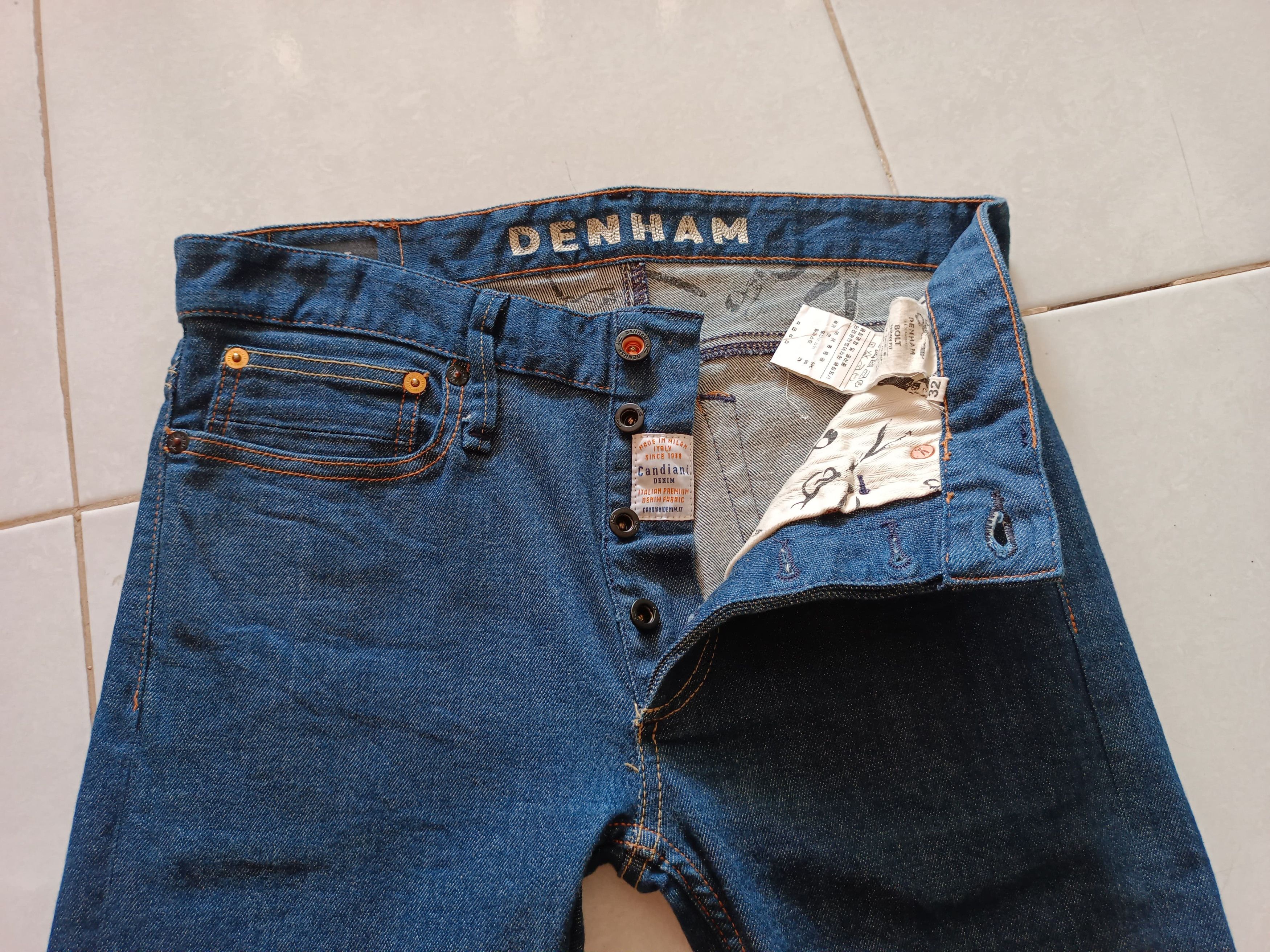 DENHAM Denham Bolt Skinny Fit Selvedge Jeans Size US 30 / EU 46 - 12 Thumbnail
