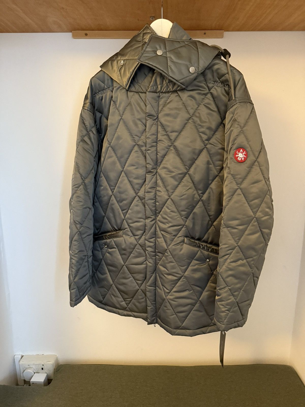 Cav Empt Cav Empt - 25 Silver Coat - L Size US L / EU 52-54 / 3 - 11 Thumbnail