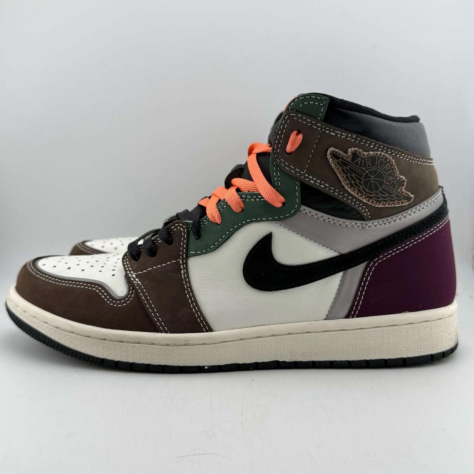 Nike Nike Air Jordan 1 Retro High OG Black/Archaeo Brown 9.5 Size US 9.5 / EU 42-43 - 2 Thumbnail