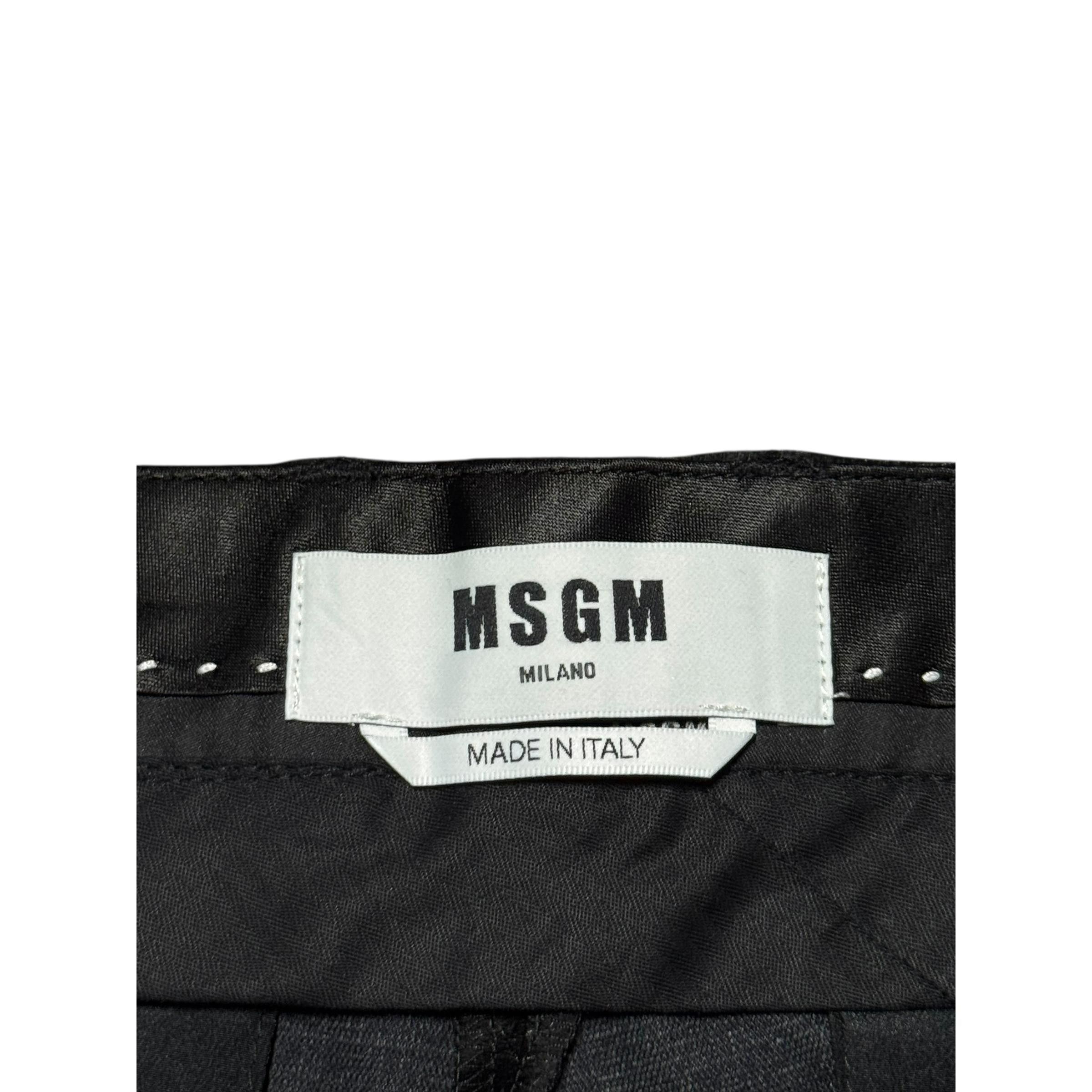 MSGM MSGM Straight Leg Cargo Trousers Size 28" / US 6 / IT 42 - 7 Thumbnail
