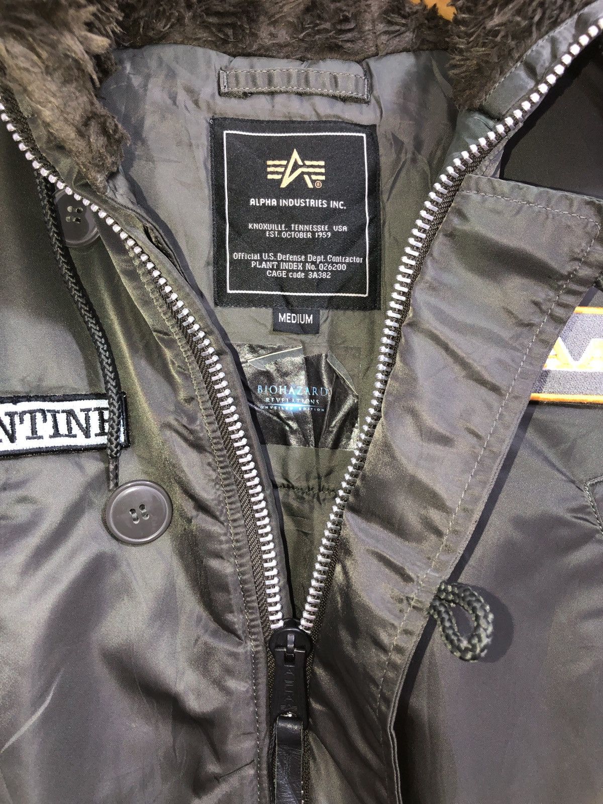 Alpha Industries Alpha Industries Resident Evil Biohazard J. Valentine Jacket Size US M / EU 48-50 / 2 - 5 Thumbnail