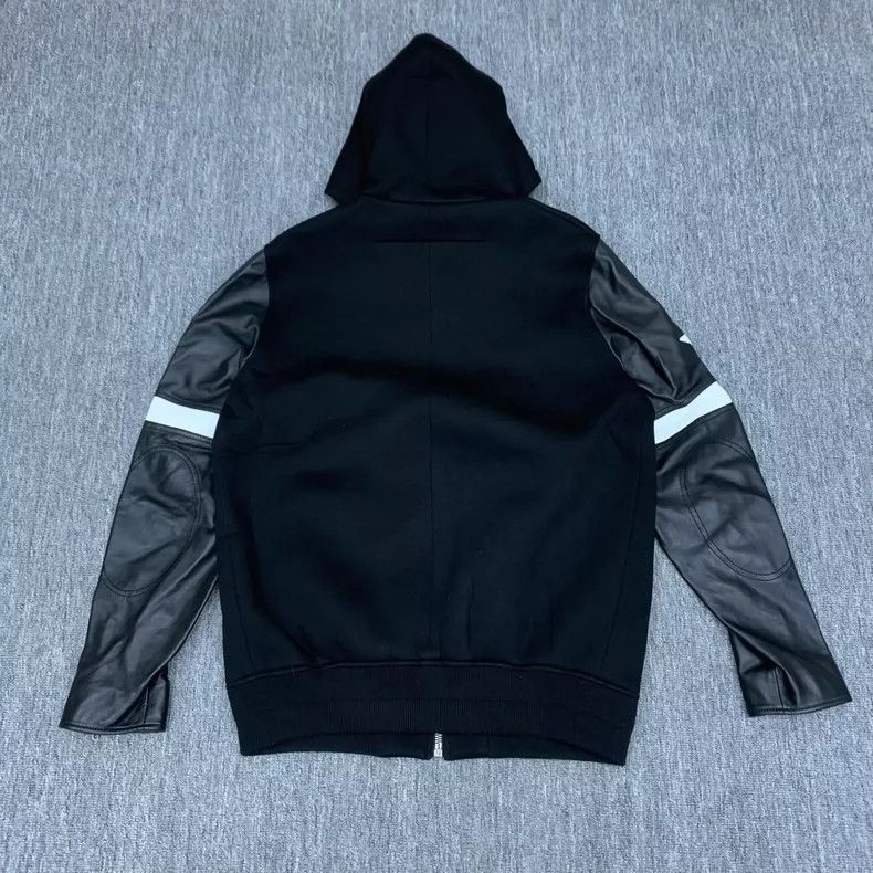 Givenchy Givenchy Black Five-Star Leatherette Jacket Size US M / EU 48-50 / 2 - 2 Thumbnail