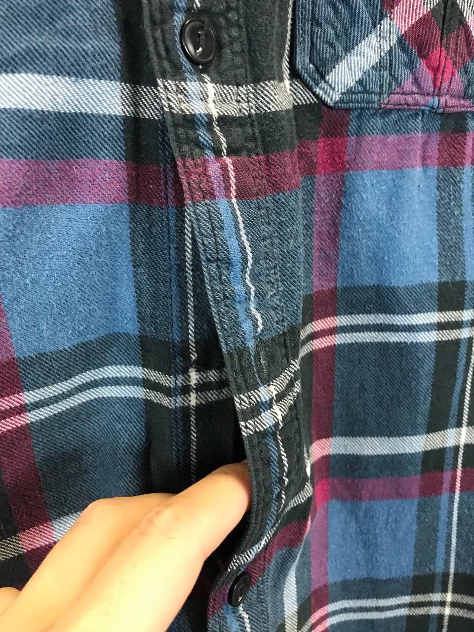 Allsaints Allsaints vintage flannel shirt Size US L / EU 52-54 / 3 - 8 Thumbnail
