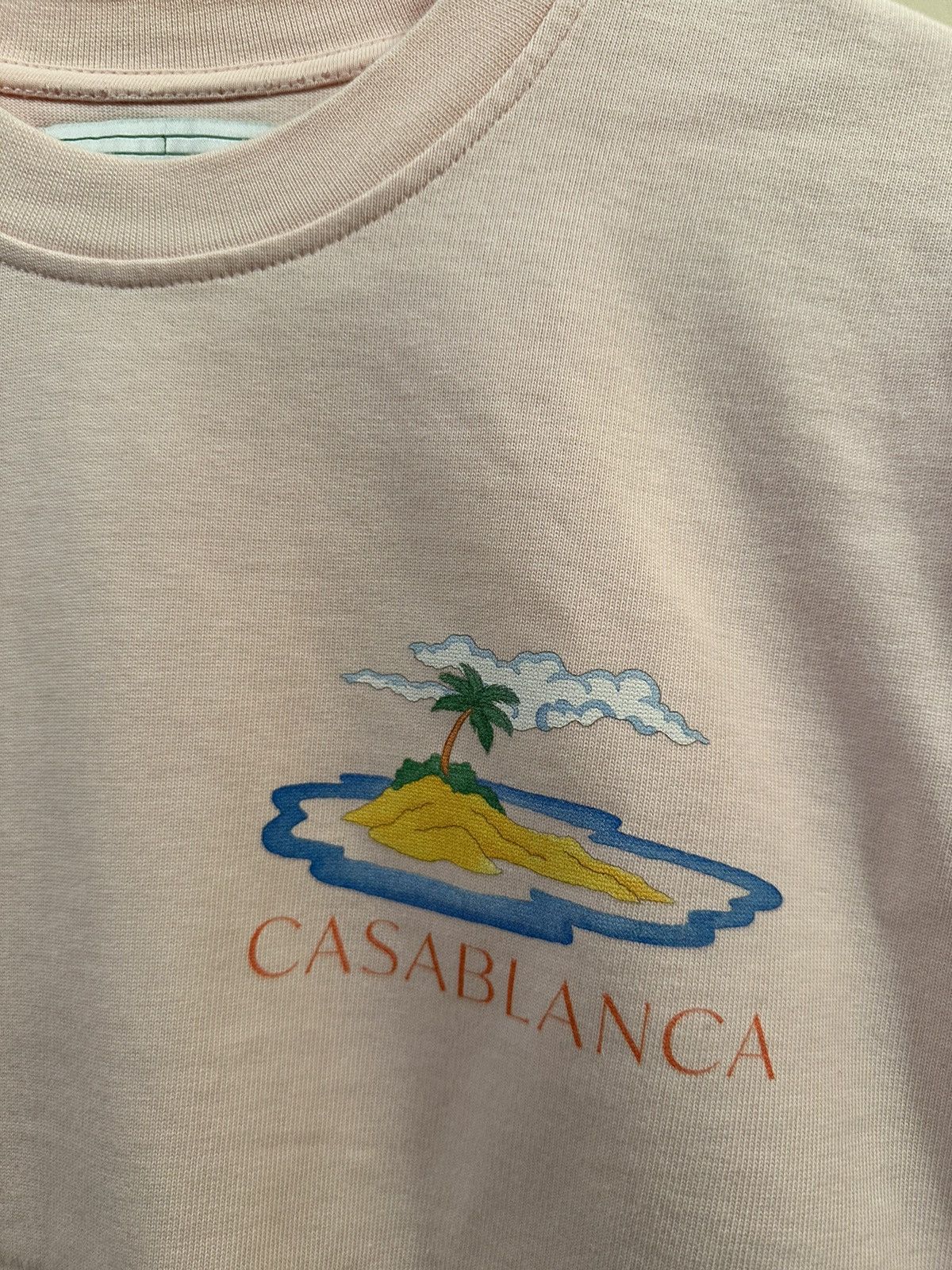 Casablanca Casablanca Casa Dragon Graphic T-Shirt — Pink Size US S / EU 44-46 / 1 - 4 Thumbnail