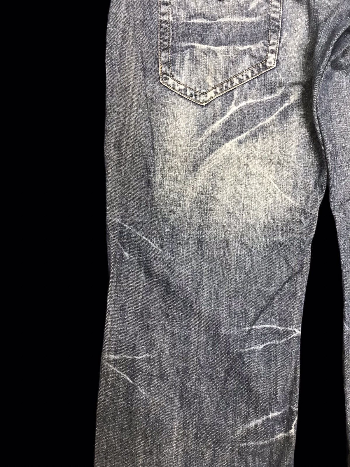 Seditionaries 💥DOUBLE WAIST💥PUNK MINSTRY DOUBLE WAIST LIGHT DENIM F324 Size US 32 / EU 48 - 14 Thumbnail