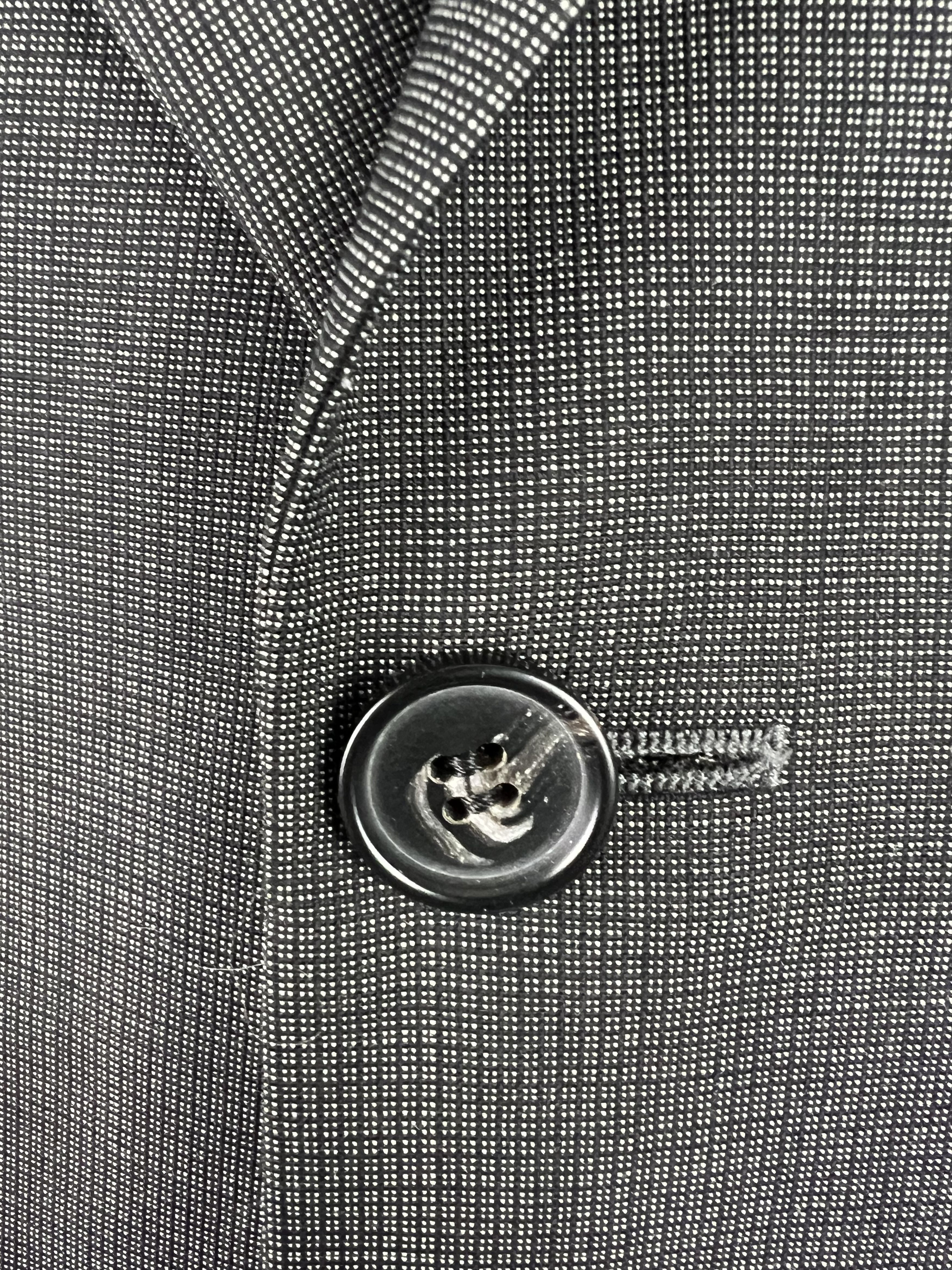 Vintage × Yves Saint Laurent Vintage Yves Saint Laurent Three Buttons Wool Blazer Size 50 Size 50R - 7 Thumbnail