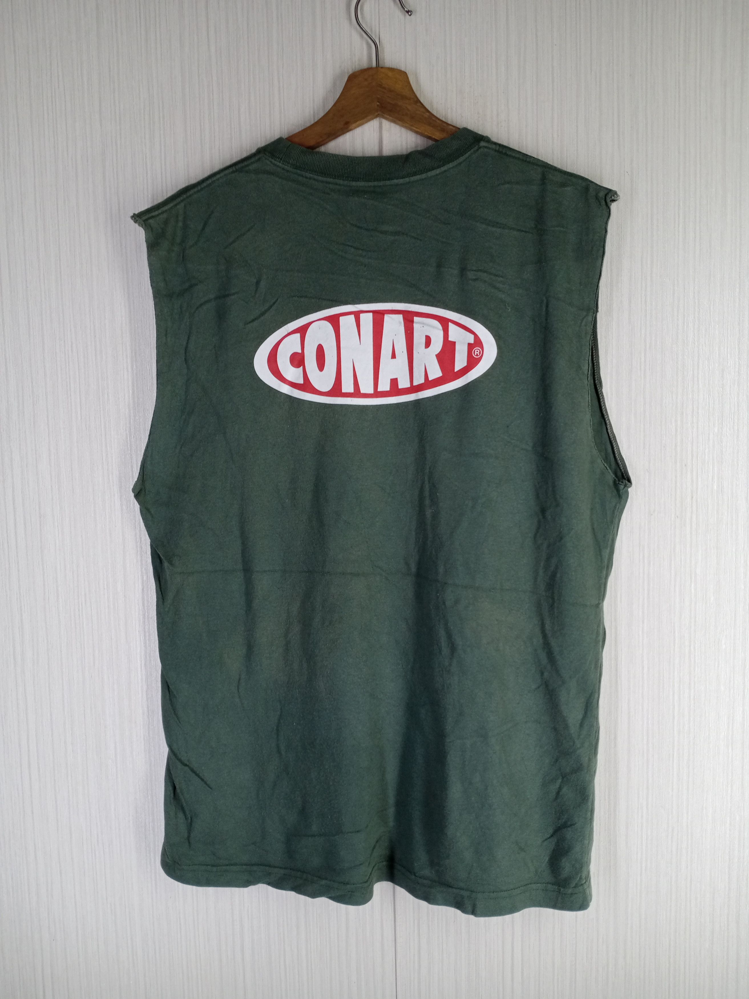 Shorty's Skateboards Rare Vintage CONART 1991 Skateboard Sleeveless Tshirt Size US L / EU 52-54 / 3 - 3 Thumbnail