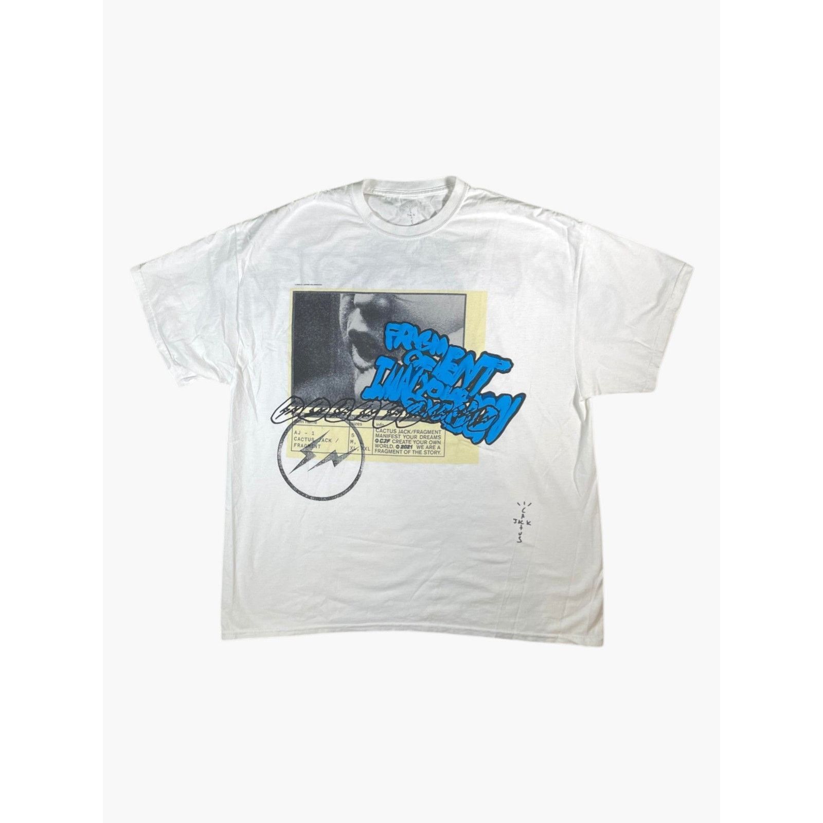 Other Cactus Jack Fragment Tee Size US XL / EU 56 / 4 - 1 Thumbnail