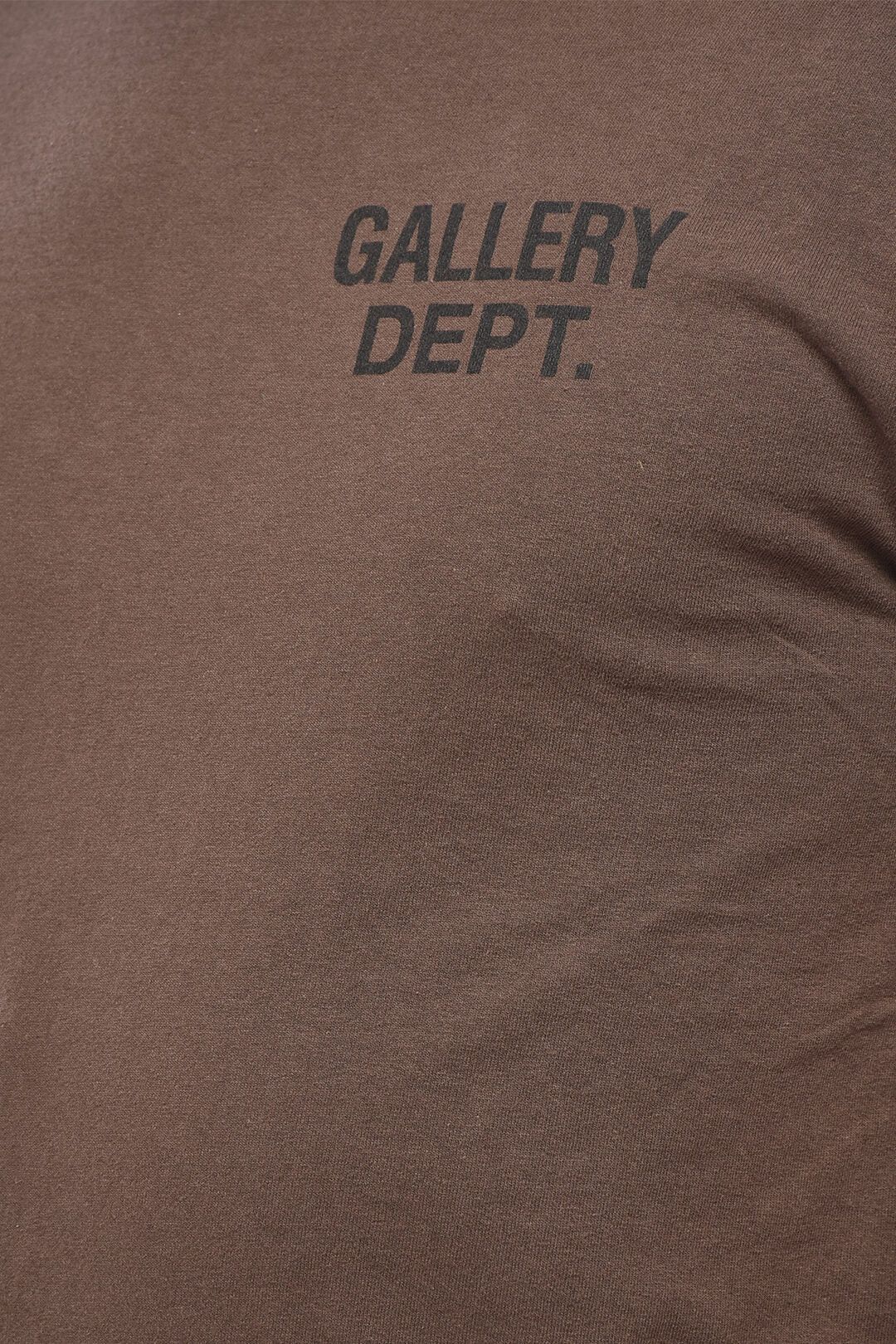 Gallery Dept. og1mm0426 Cotton Crewneck T-Shirt in Brown Size US S / EU 44-46 / 1 - 3 Thumbnail