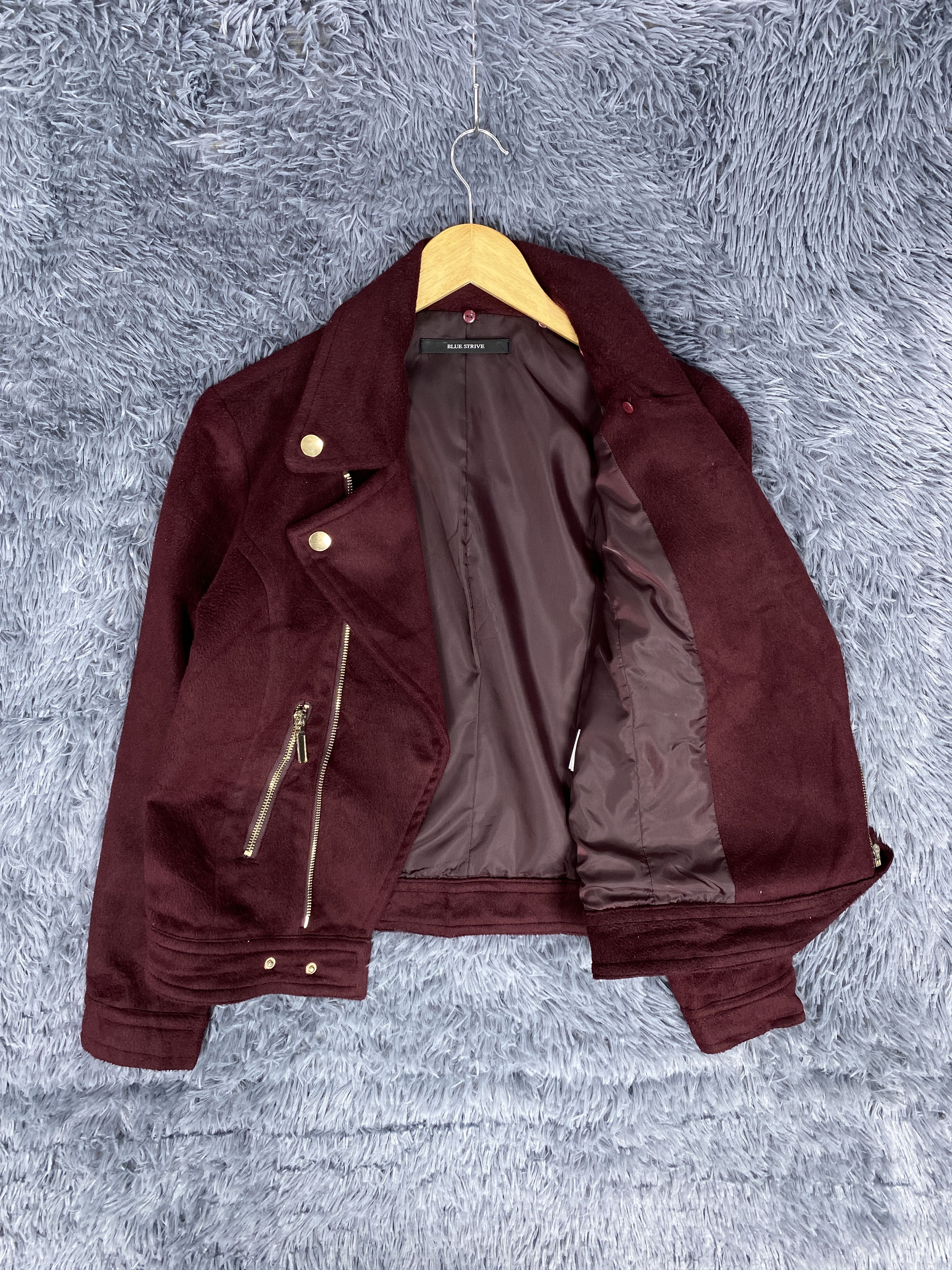 Japanese Brand × Vintage Vintage Blue Strive Jacket Size S / US 4 / IT 40 - 8 Thumbnail