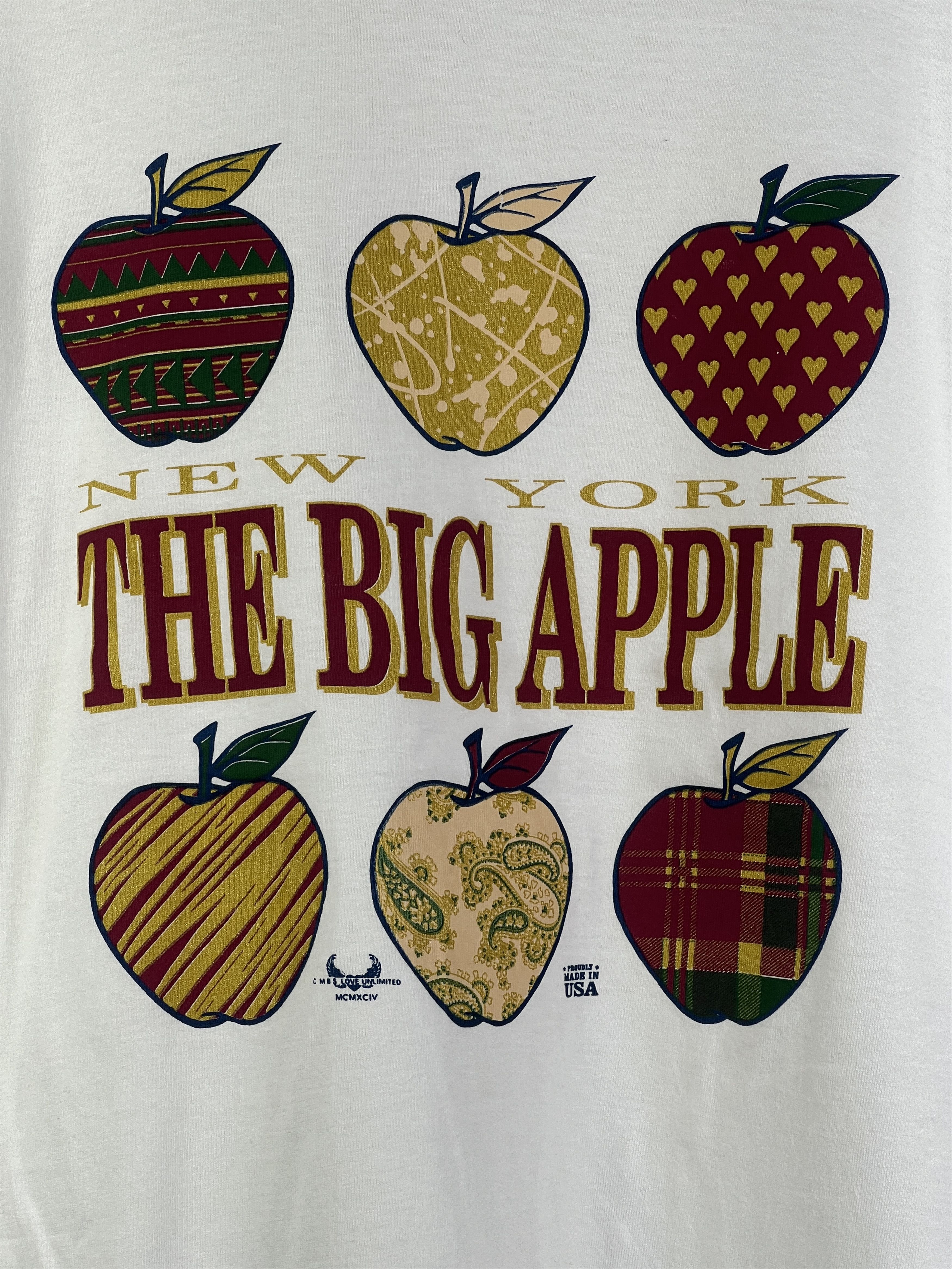 Vintage No.4964 Vintage 90s New York City Souvenir Graphic Tee (XL) Size US XL / EU 56 / 4 - 2 Thumbnail