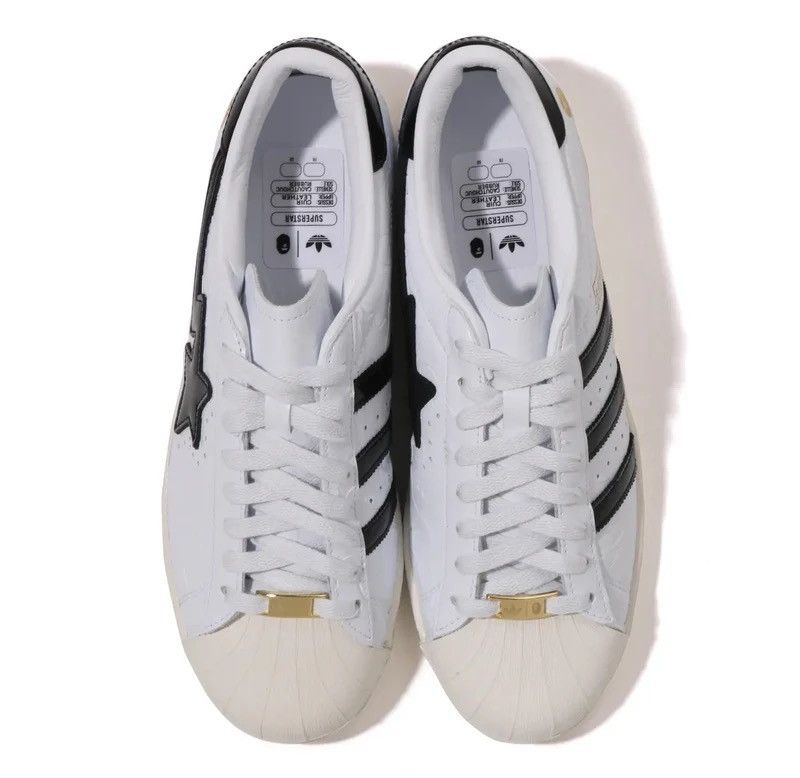 Bape Bape Adidas Superstar Size ONE SIZE - 4 Thumbnail