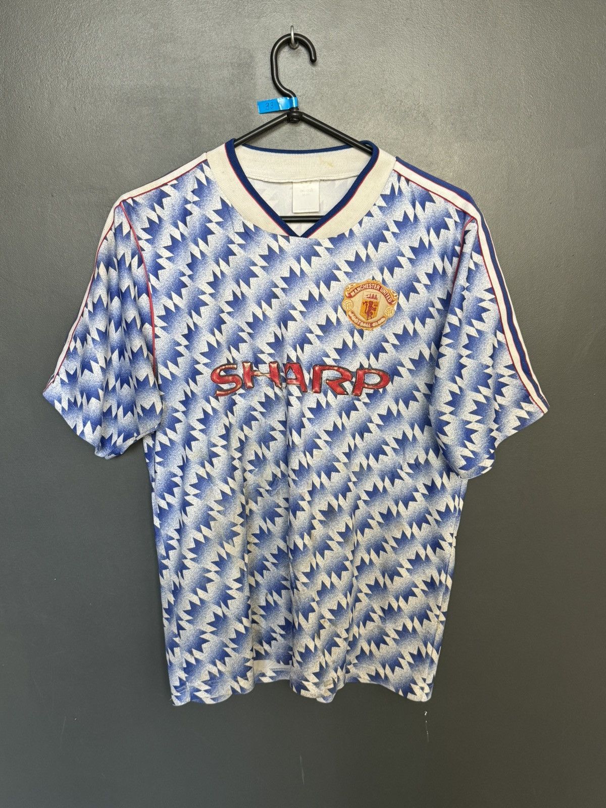 Vintage Vintage Manchester United 90/92 Away Football Jersey Size US M / EU 48-50 / 2 - 1 Thumbnail