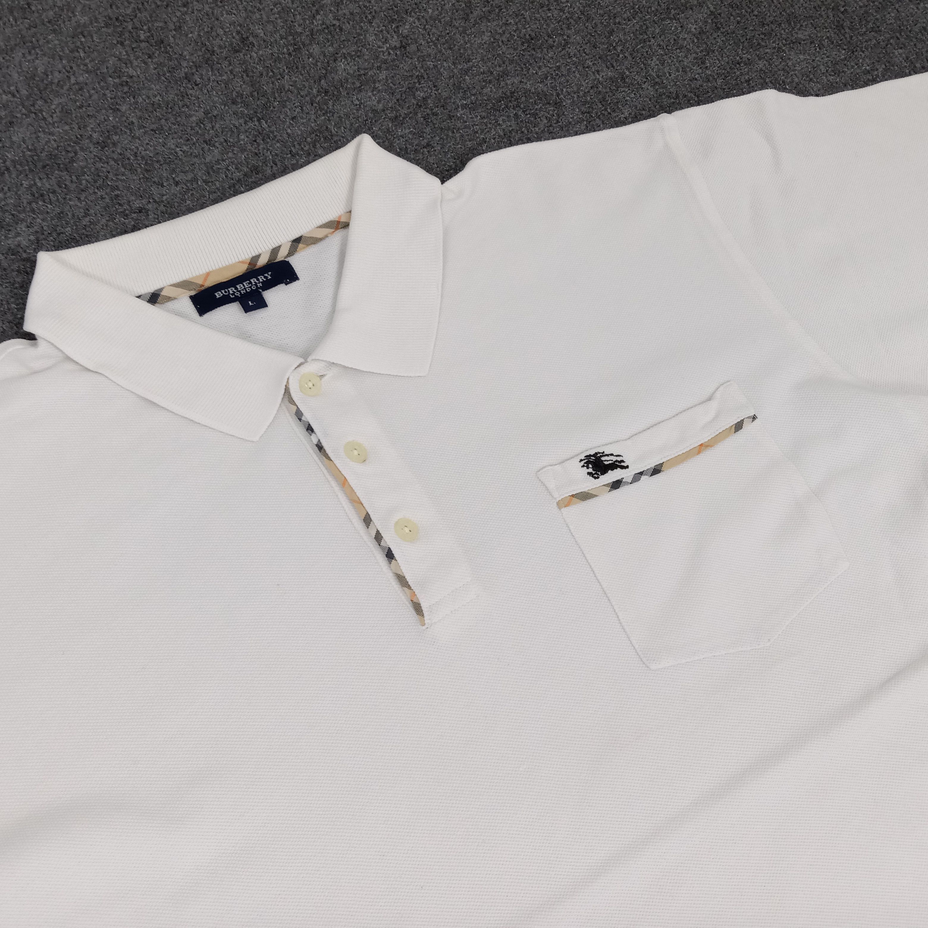 Burberry × Vintage Burberry London Nova Check Polos Size US XL / EU 56 / 4 - 2 Thumbnail