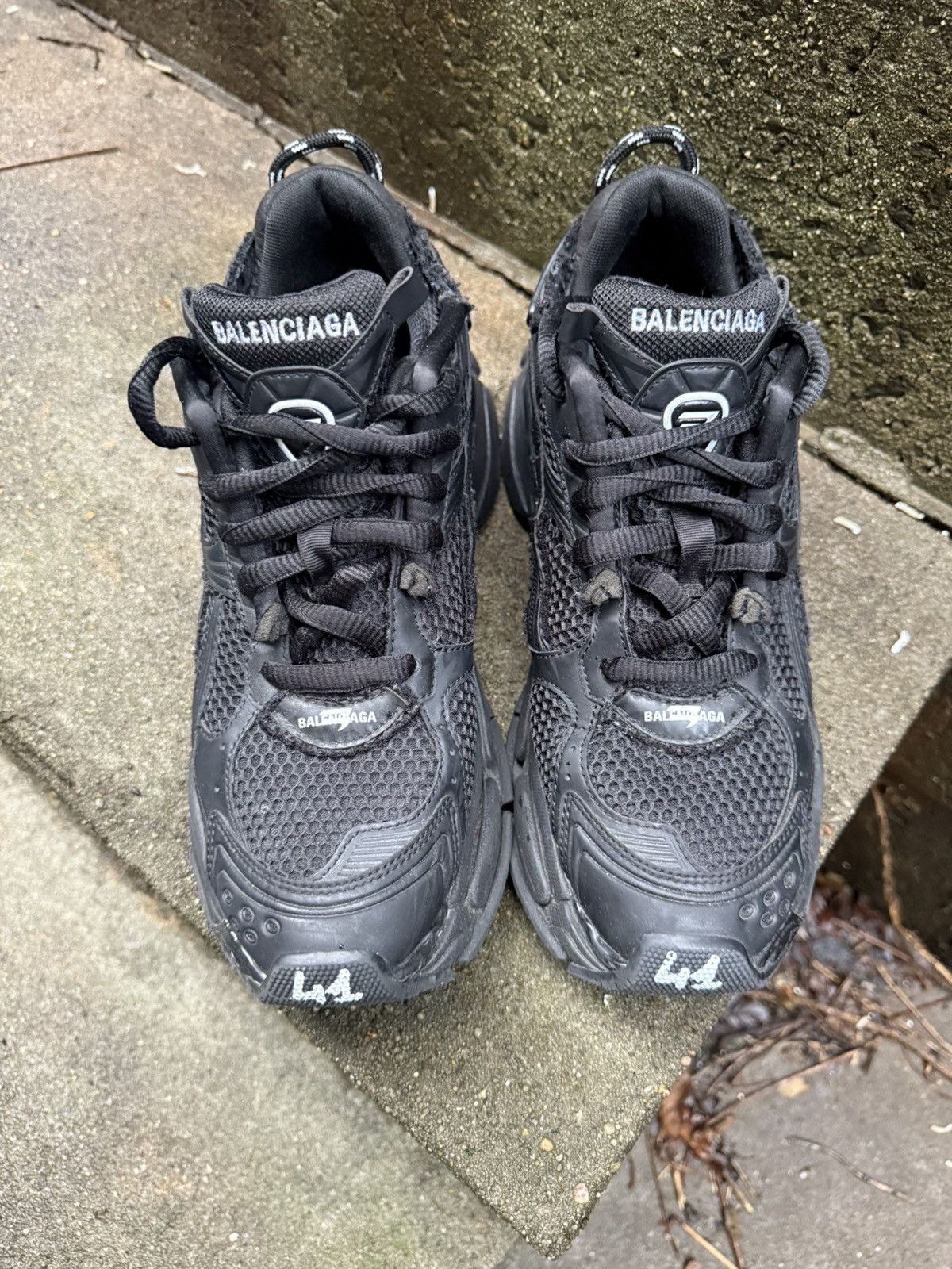 Balenciaga Balenciaga Triple Black Runner 41 Size US 8 / EU 41 - 3 Thumbnail