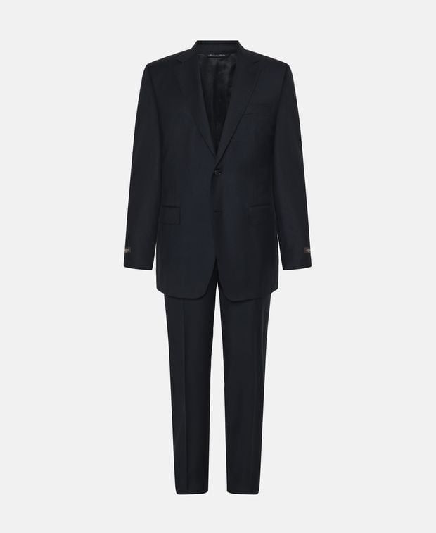 Canali Wool suit Size 48R - 1 Thumbnail