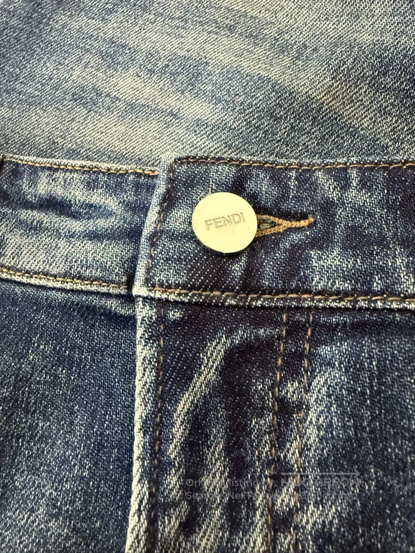 Fendi FENDI Blue Jeans. Size 33" - 4 Thumbnail