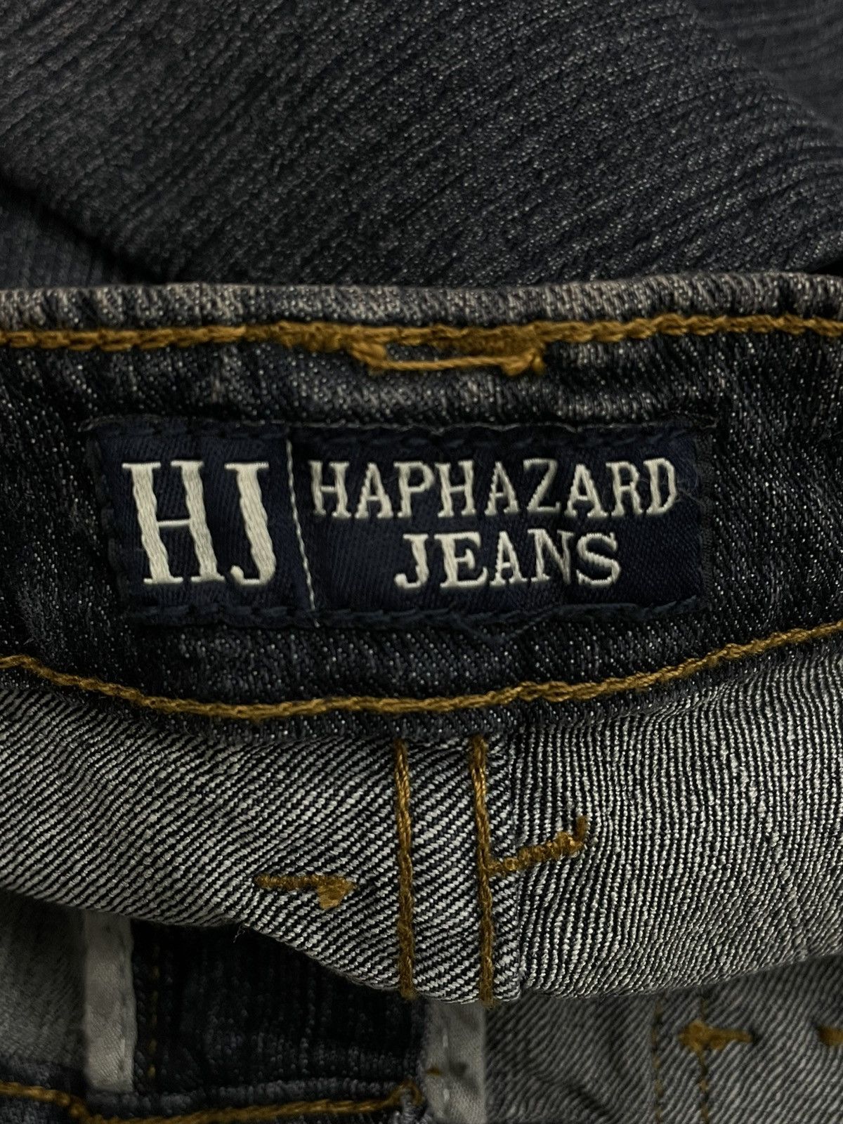 Designer Vintage Og 90s Japan Designer Haphazard Flared Bondage Denim Size US 27 - 17 Thumbnail